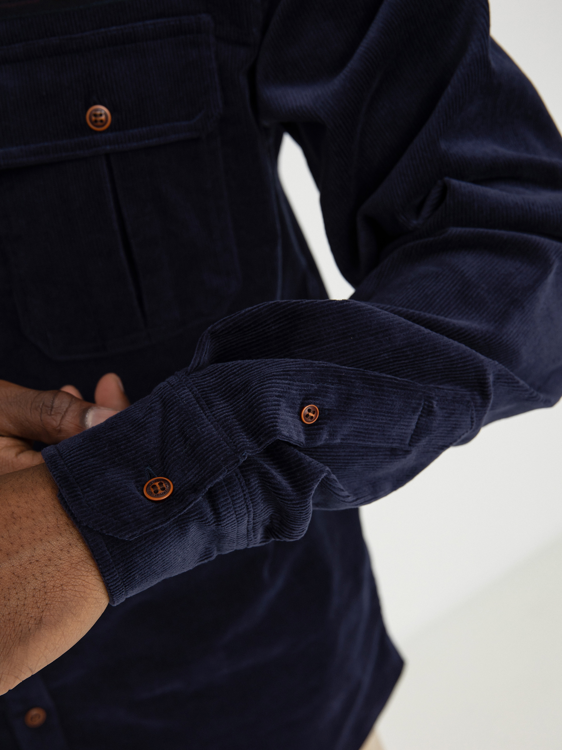 Koszula Iriedaily Vintachi Cord (navy)