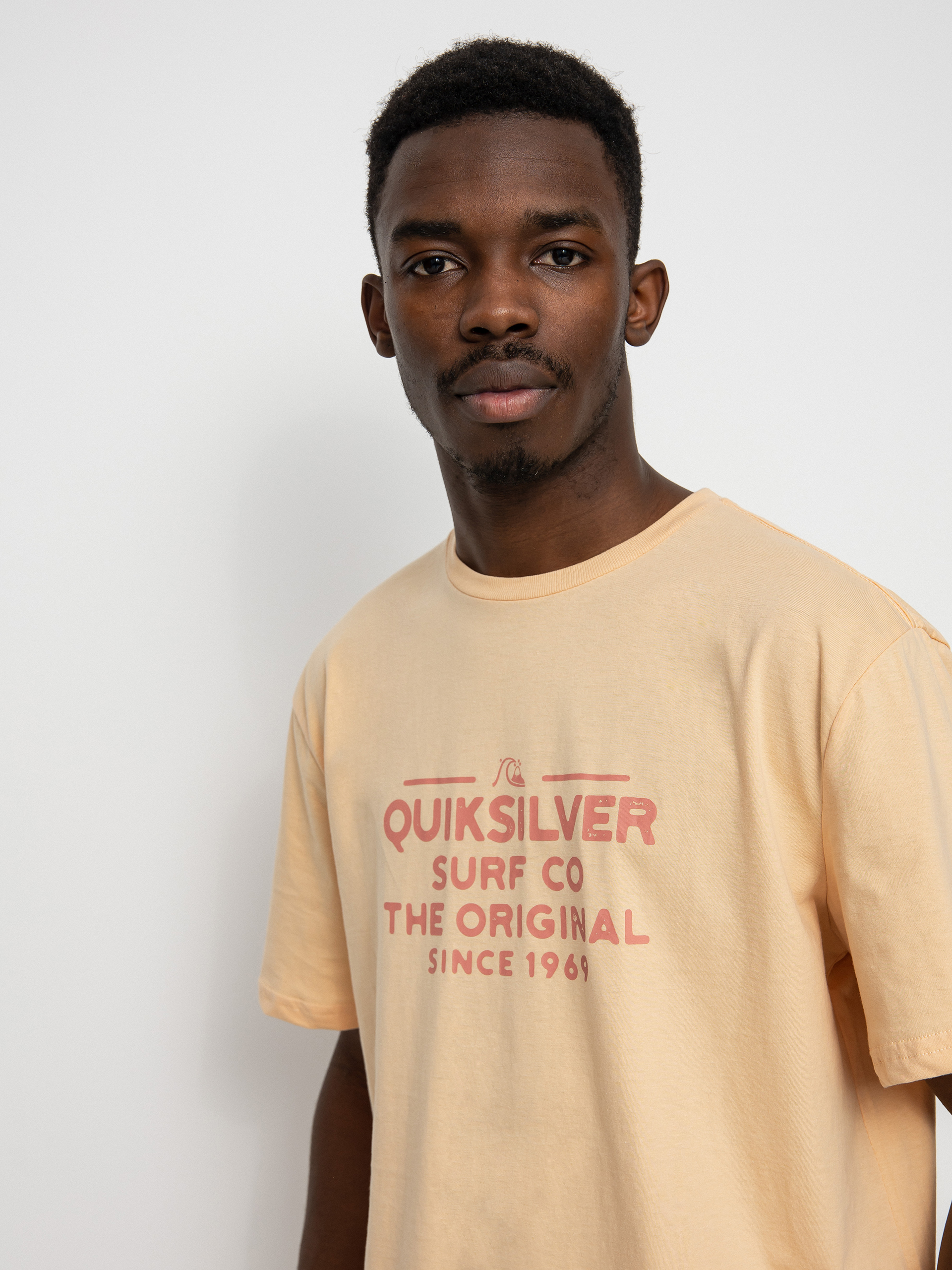 T-shirt Quiksilver Feeding Line (almond cream)