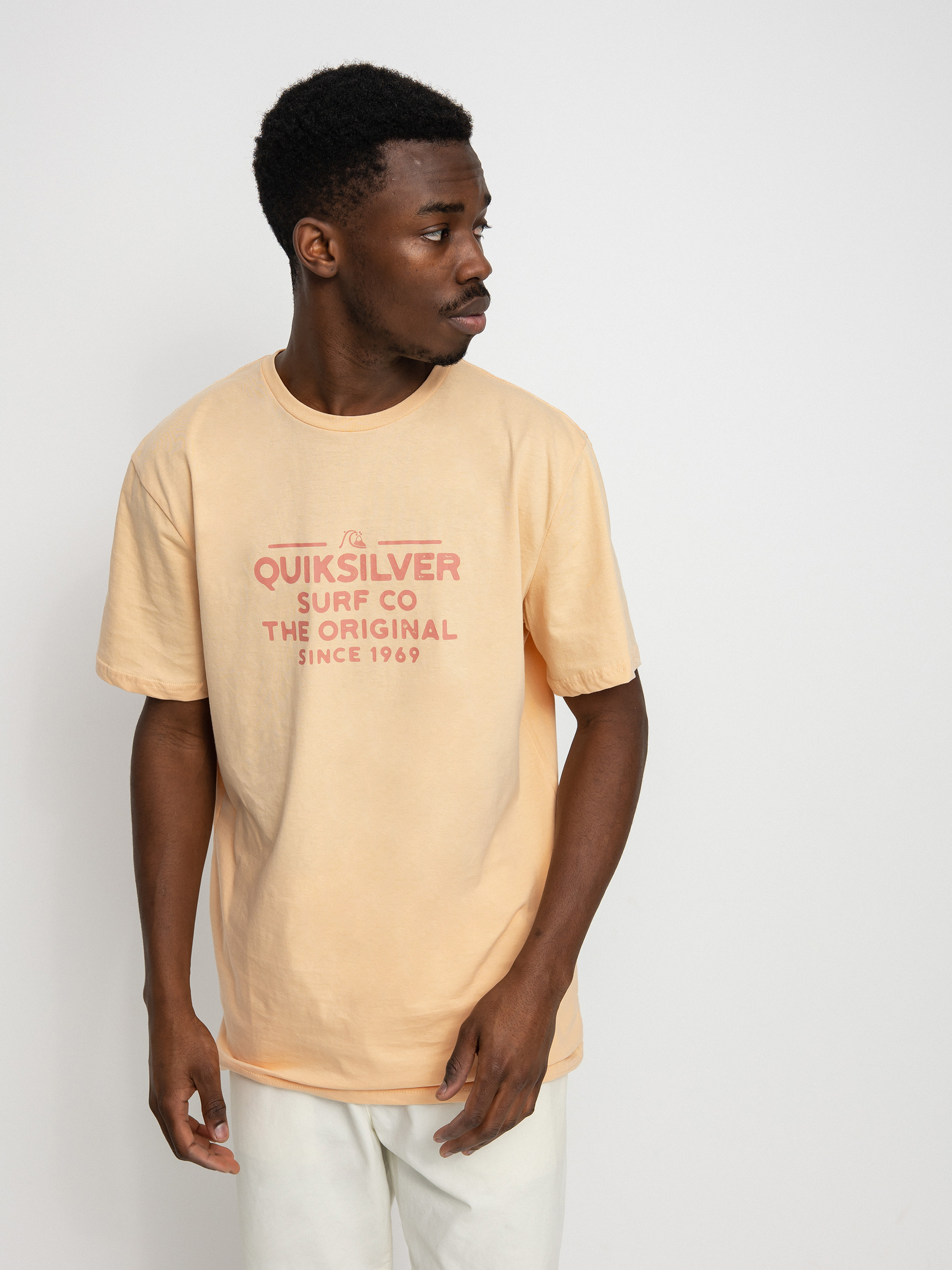 T-shirt Quiksilver Feeding Line (almond cream)
