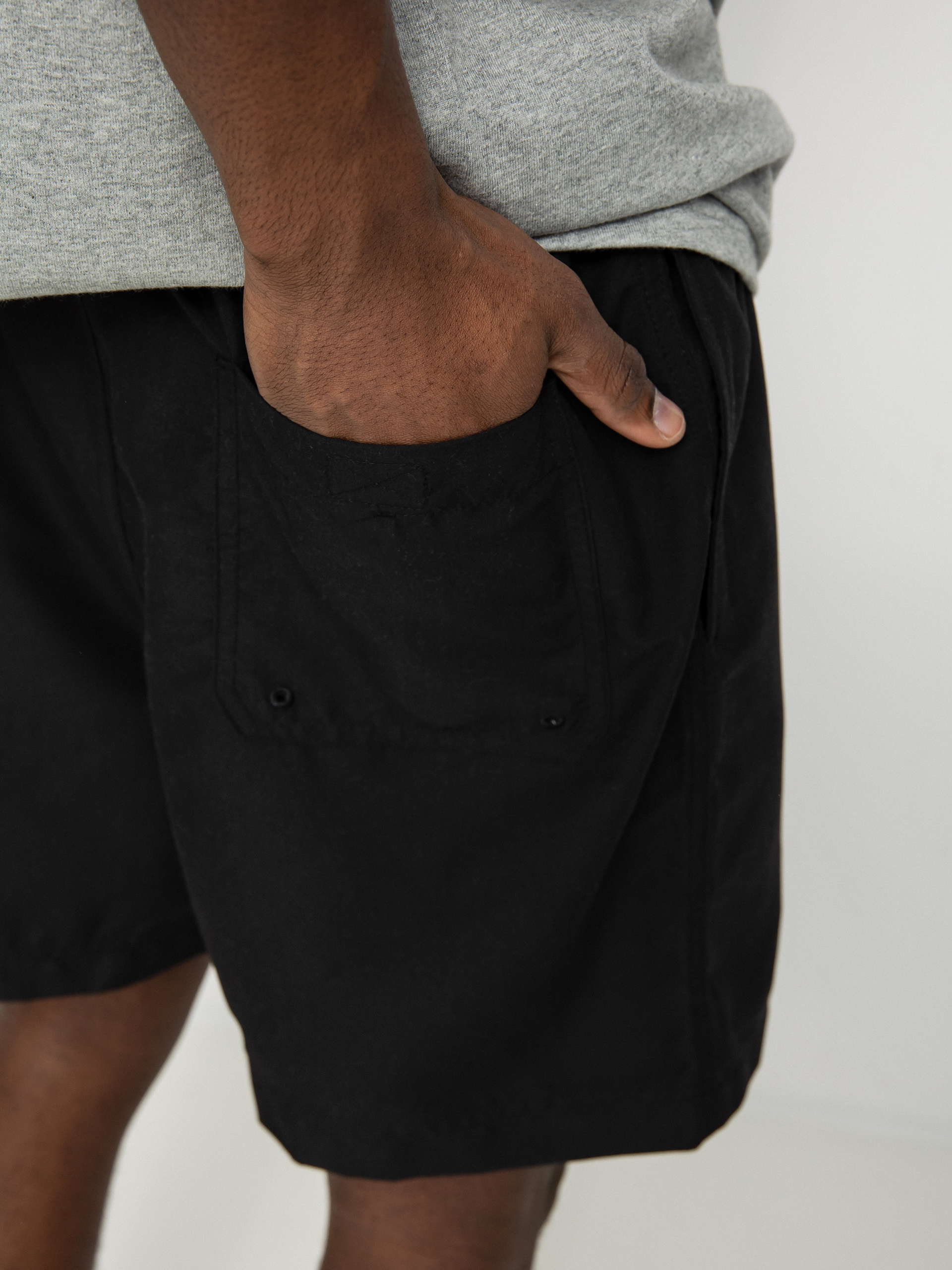 Szorty Carhartt WIP Chase Swim (black/gold)