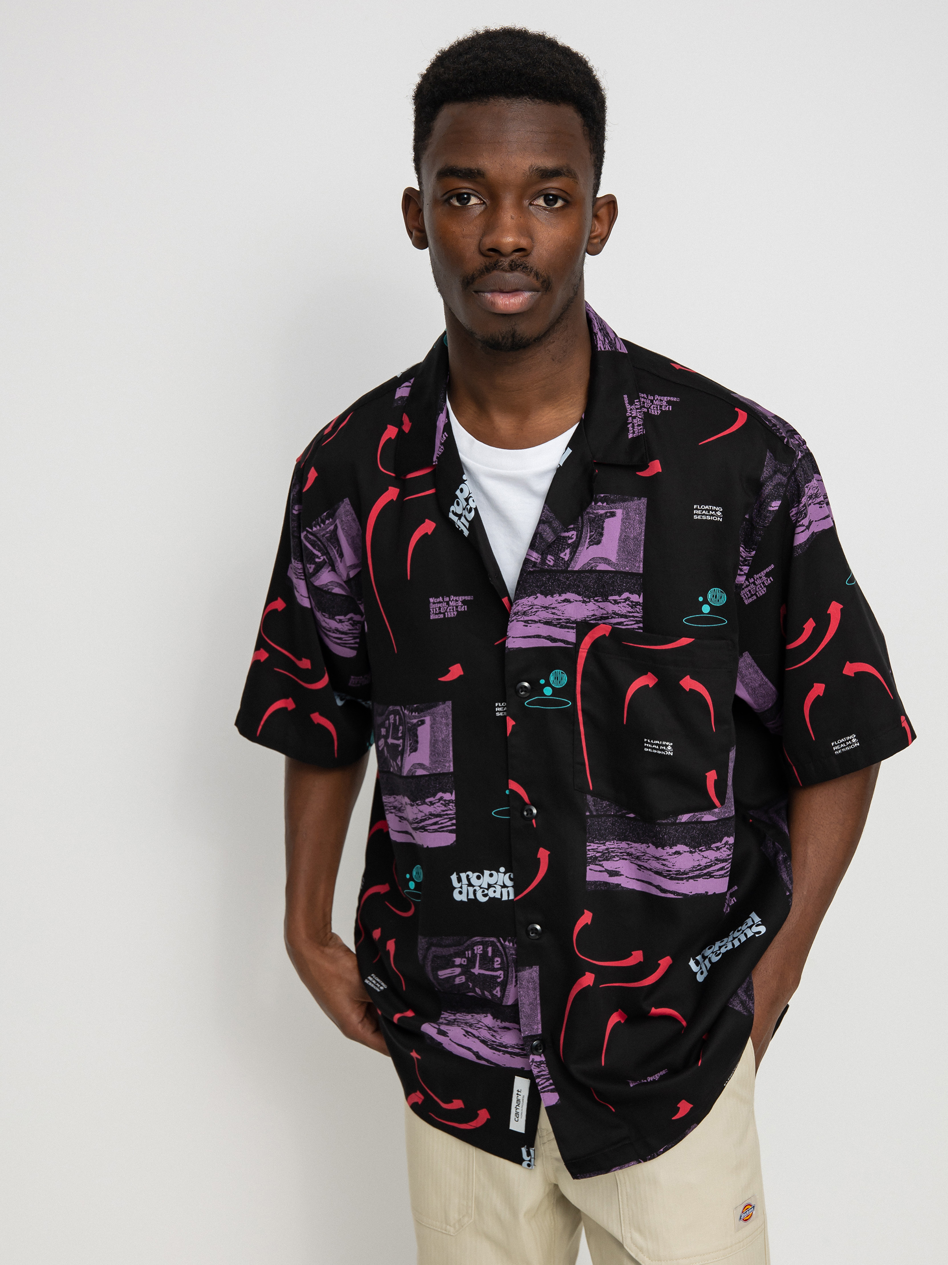 Koszula Carhartt WIP Dreams (dreams print/black)