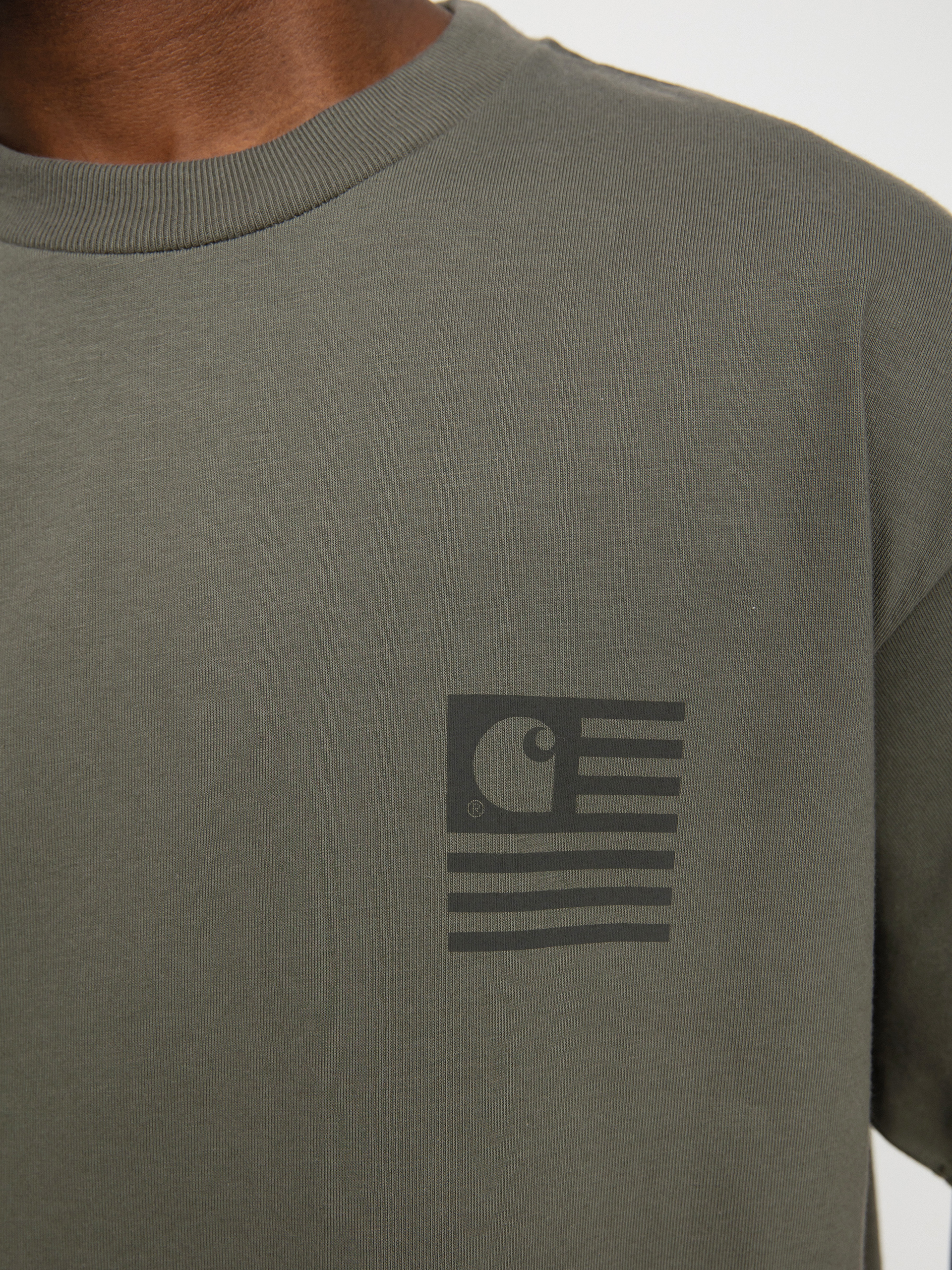 T-shirt Carhartt WIP Medley State (thyme)