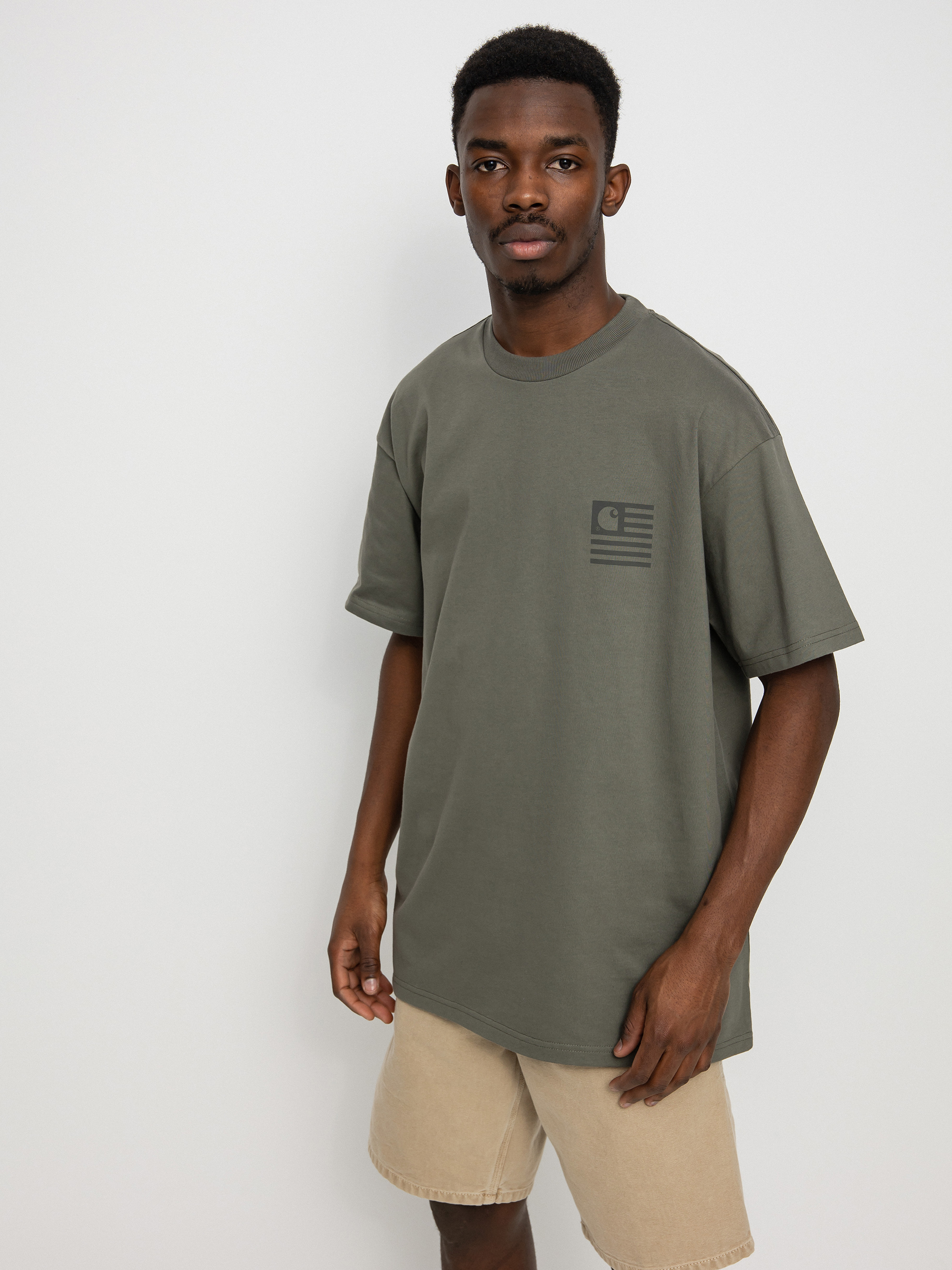 T-shirt Carhartt WIP Medley State (thyme)