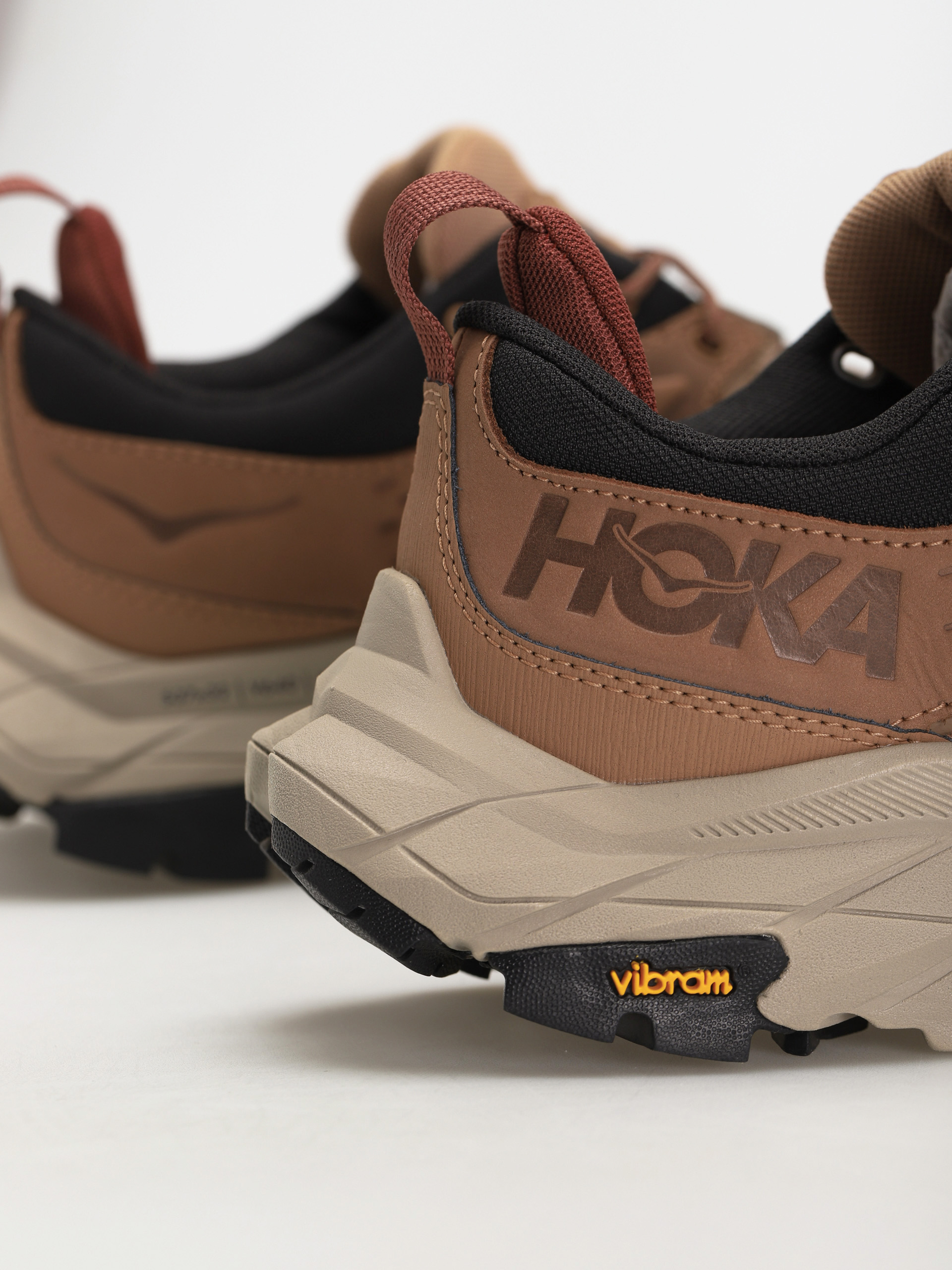 Buty Hoka One One Anacapa Low GTX - brązowy (tigers eye/black)