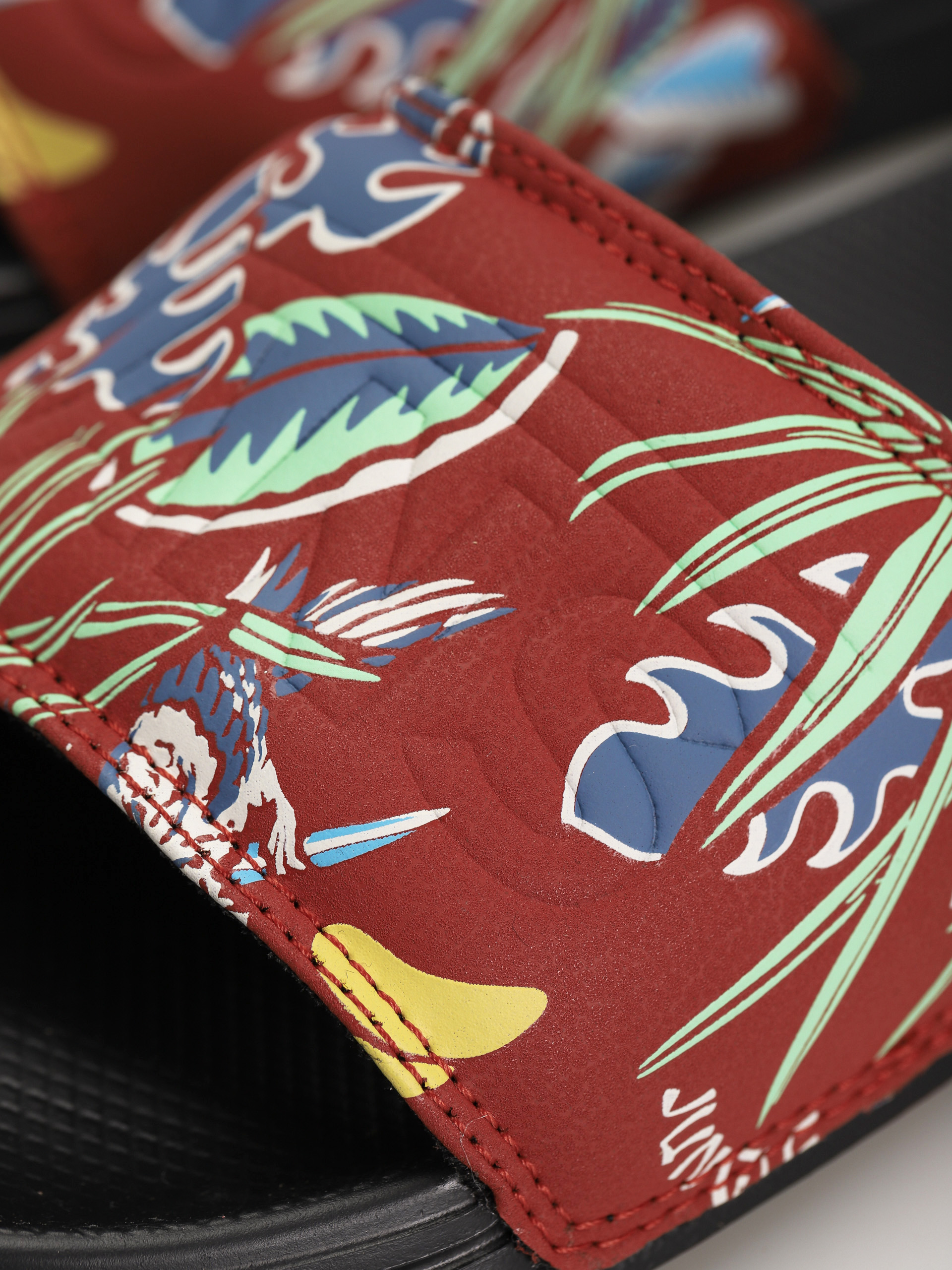 Buty Vans La Costa Slide On (hawaiian jungle/chili oil/black)