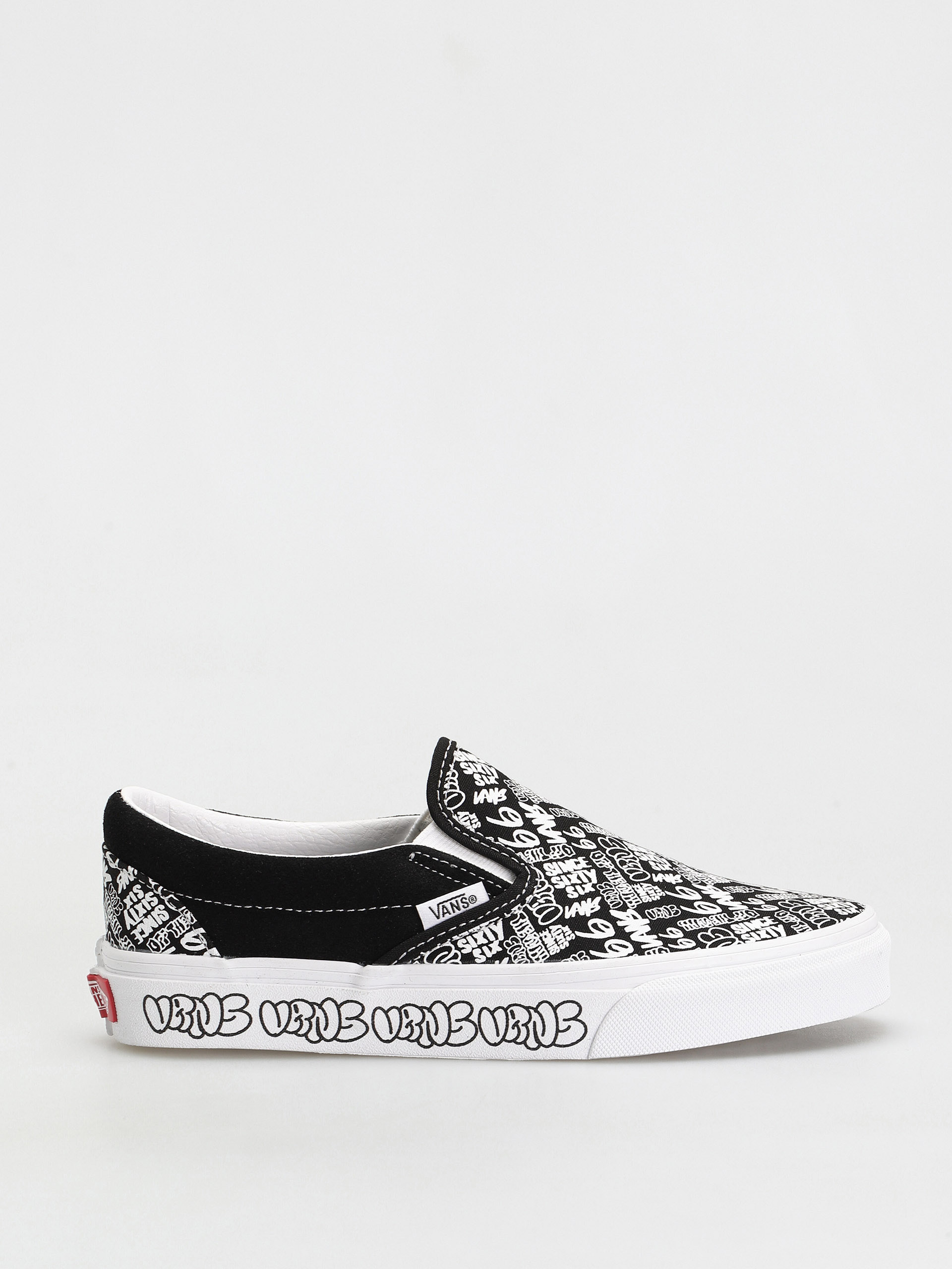 Buty Vans Classic Slip On (graffiti/black/white)