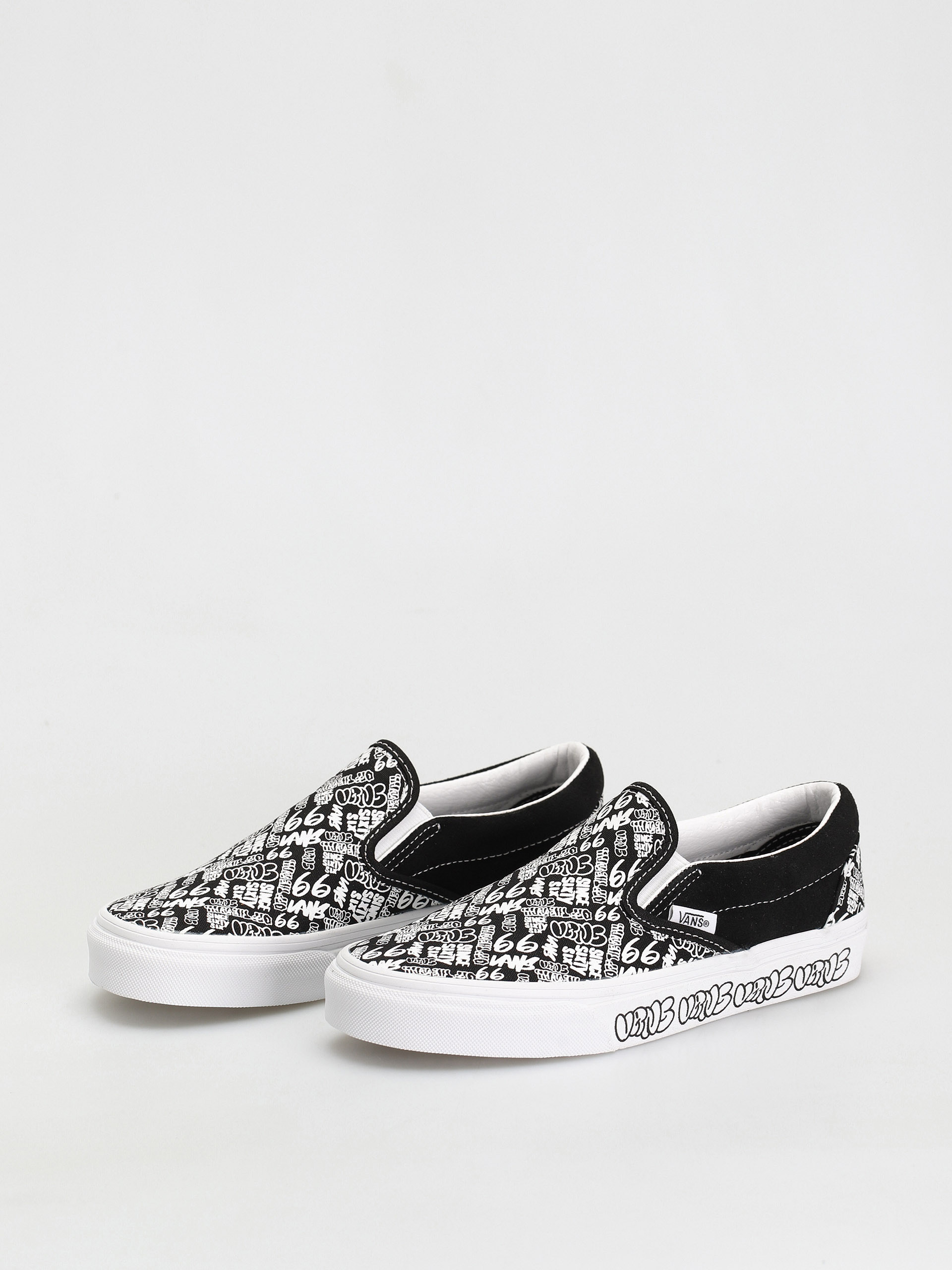 Buty Vans Classic Slip On (graffiti/black/white)