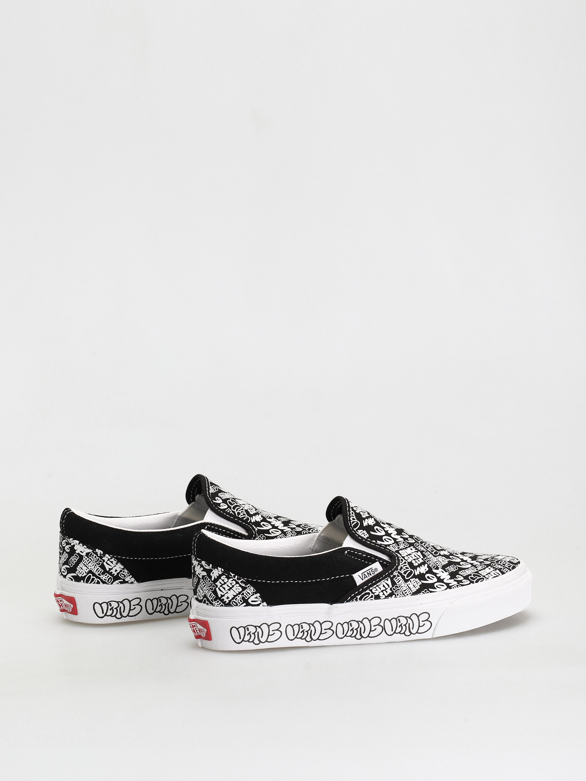 Buty Vans Classic Slip On (graffiti/black/white)