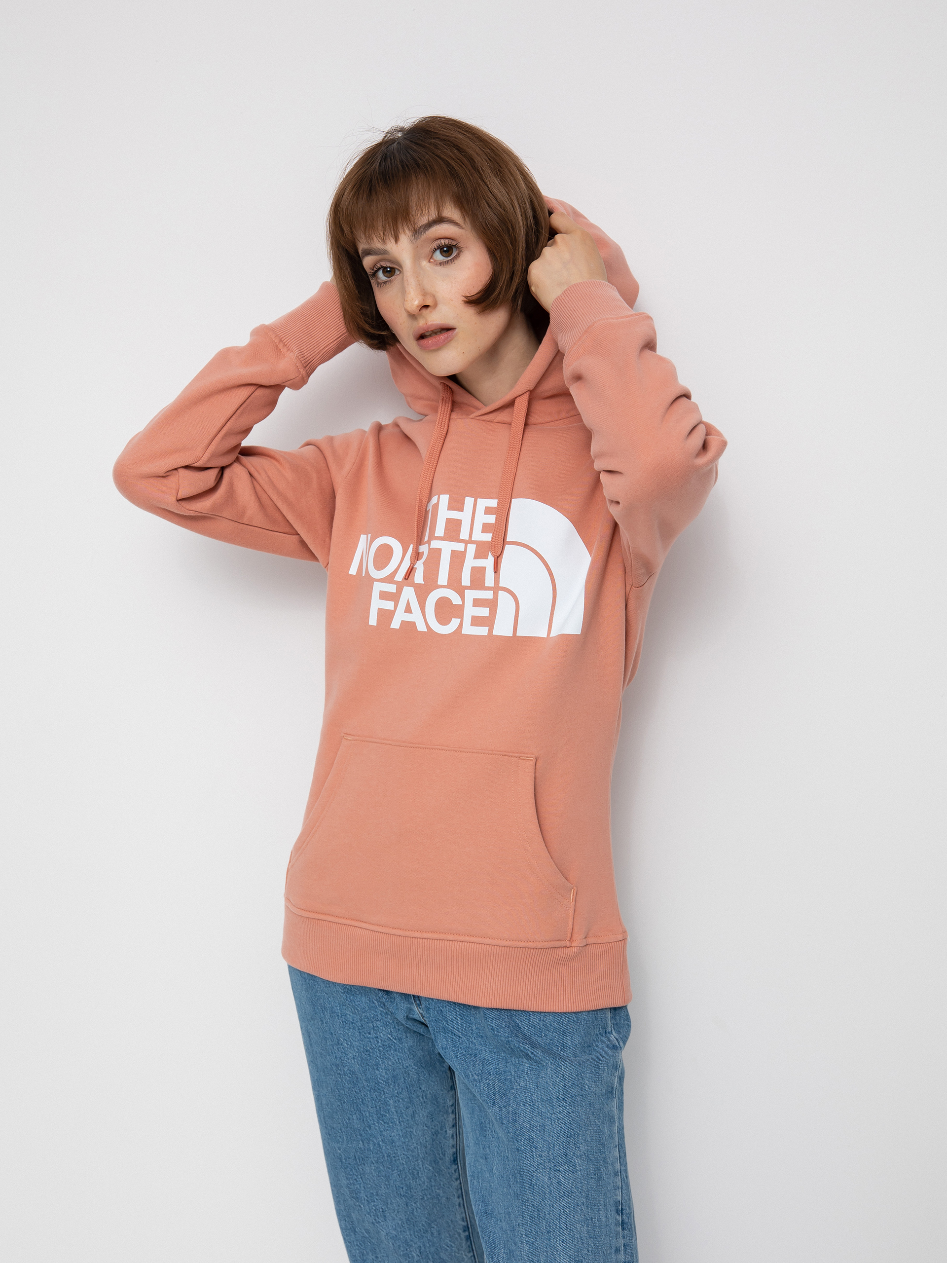 Bluza z kapturem The North Face Standard HD Wmn (rose dawn)