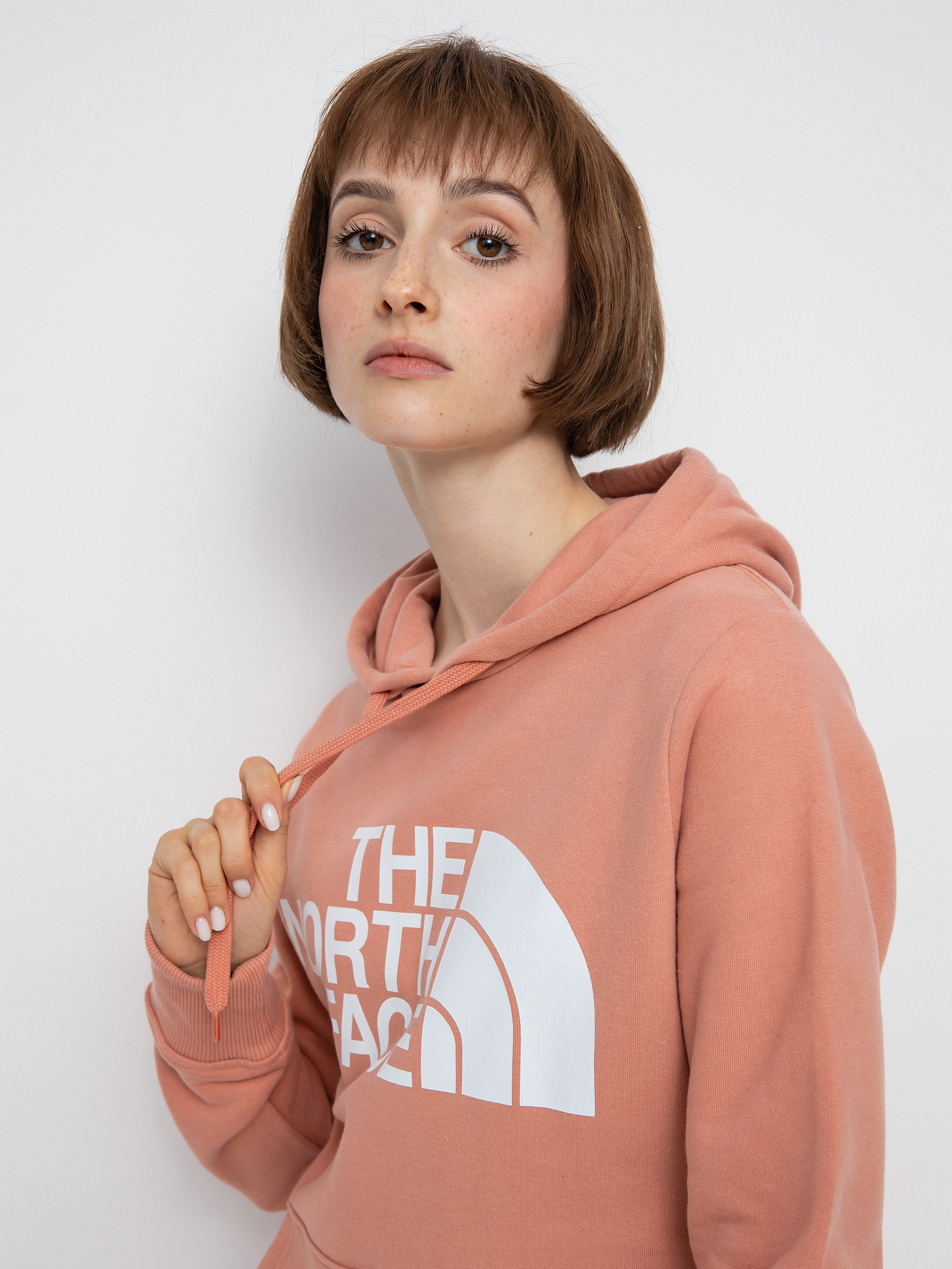 Bluza z kapturem The North Face Standard HD Wmn (rose dawn)