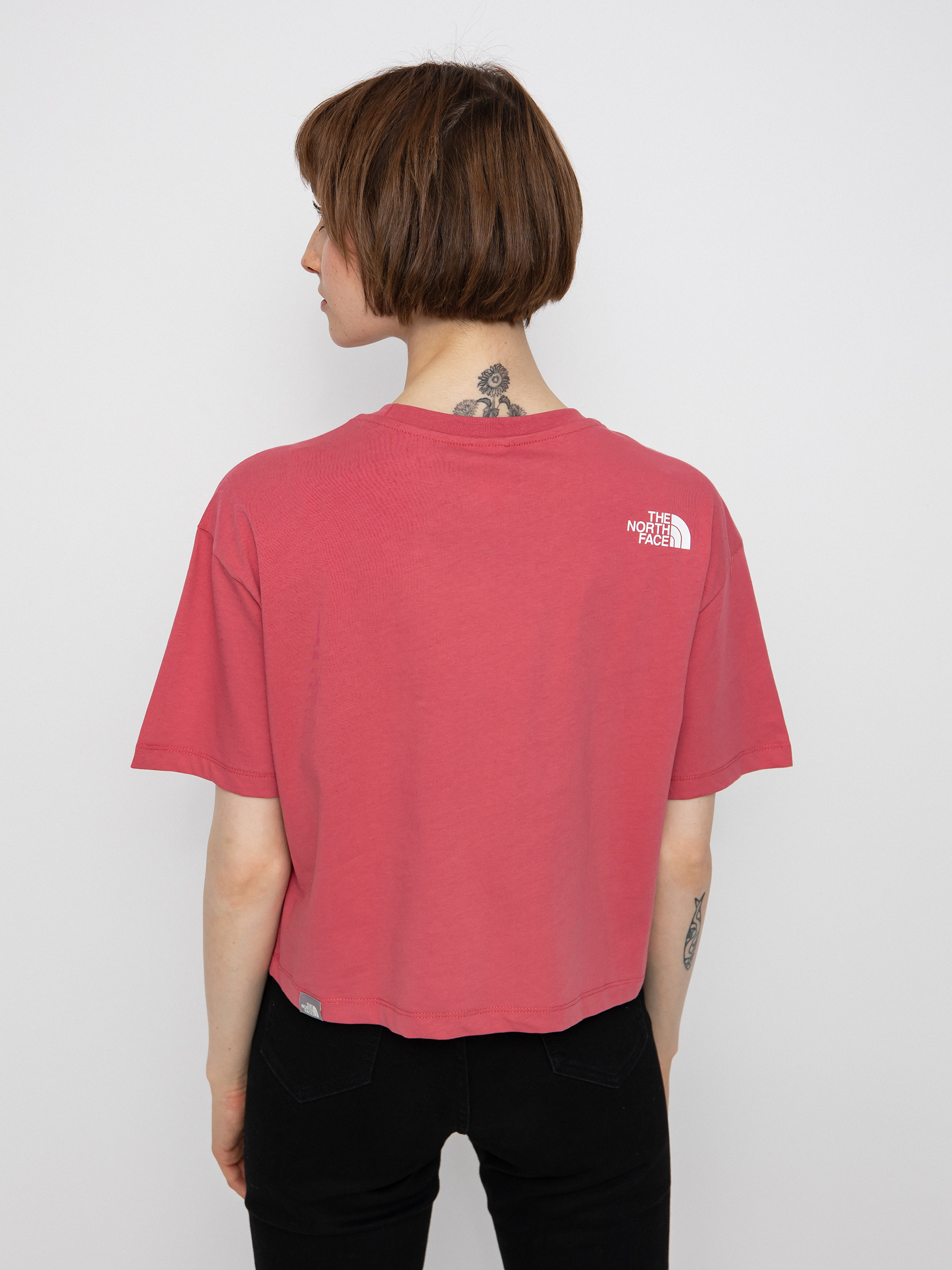 T-shirt The North Face Cropped Simple Dome Wmn (slate rose)