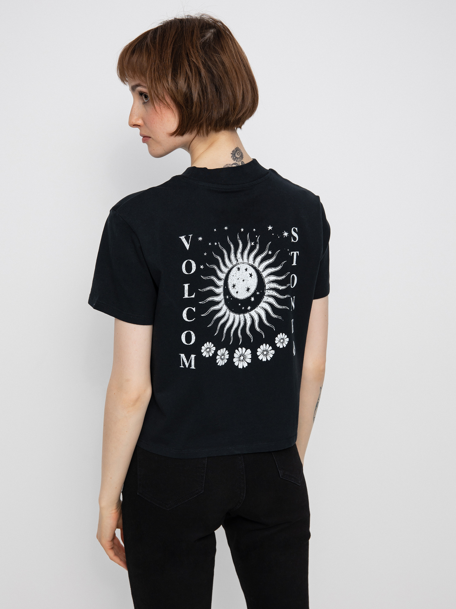 T-shirt Volcom Pocket Dial Wmn (black)