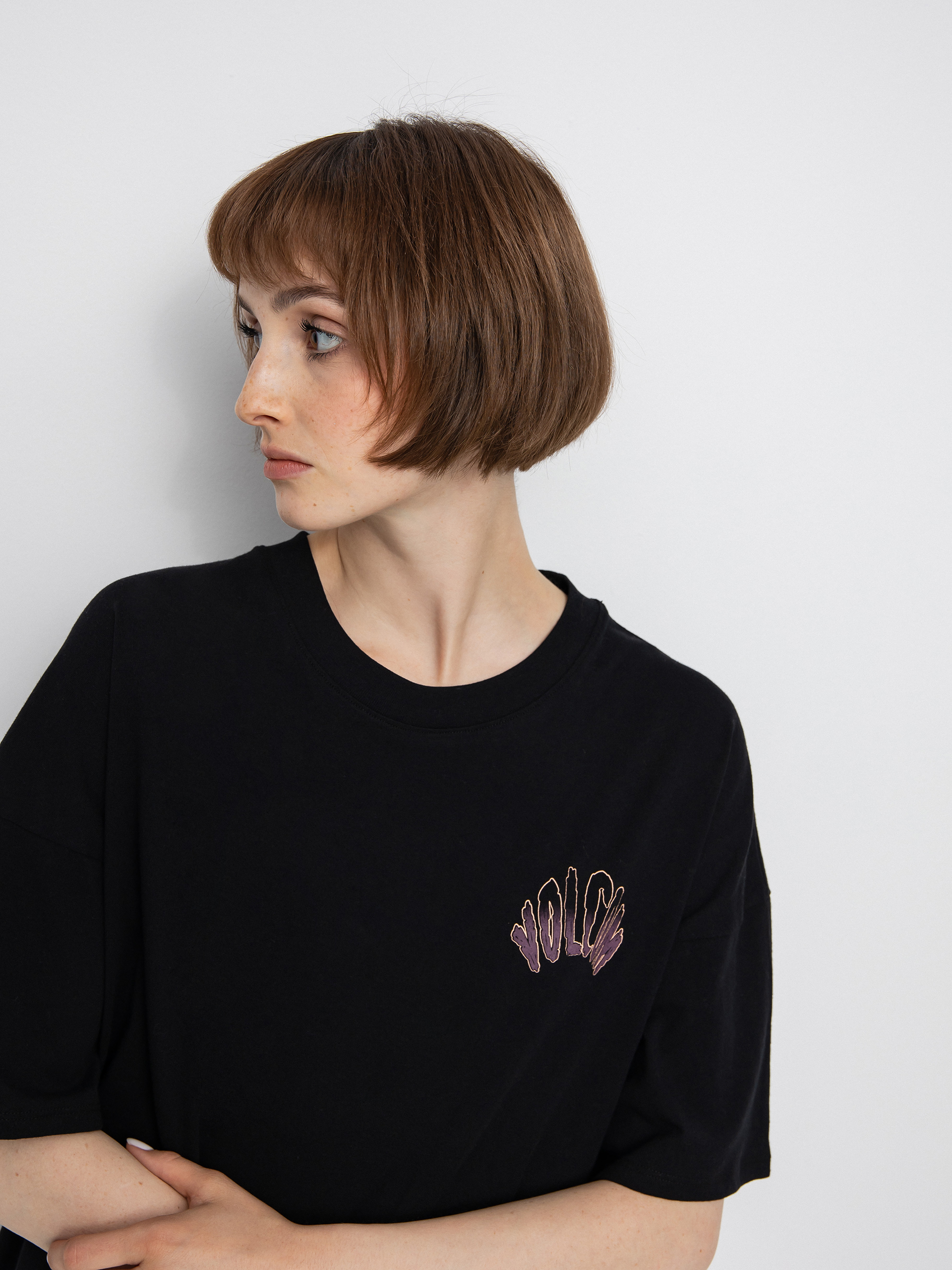 T-shirt Volcom Voltrip Wmn (black)