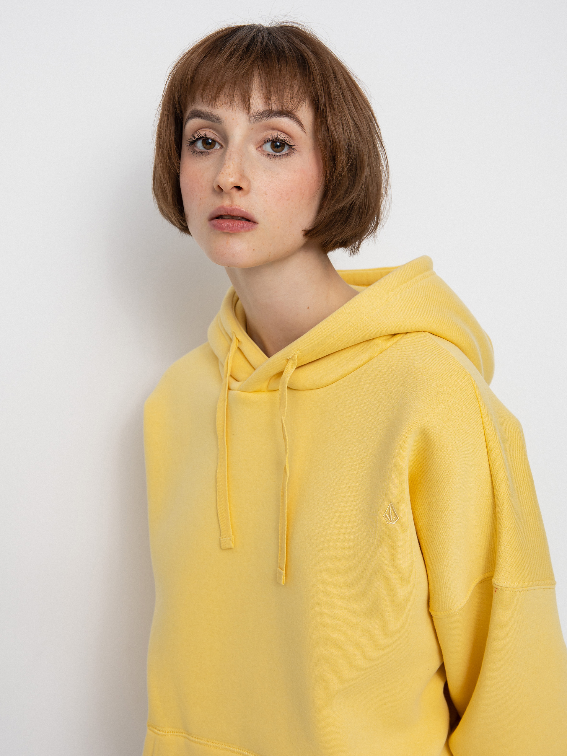 Bluza z kapturem Volcom Stone Heart II HD Wmn (wheat)