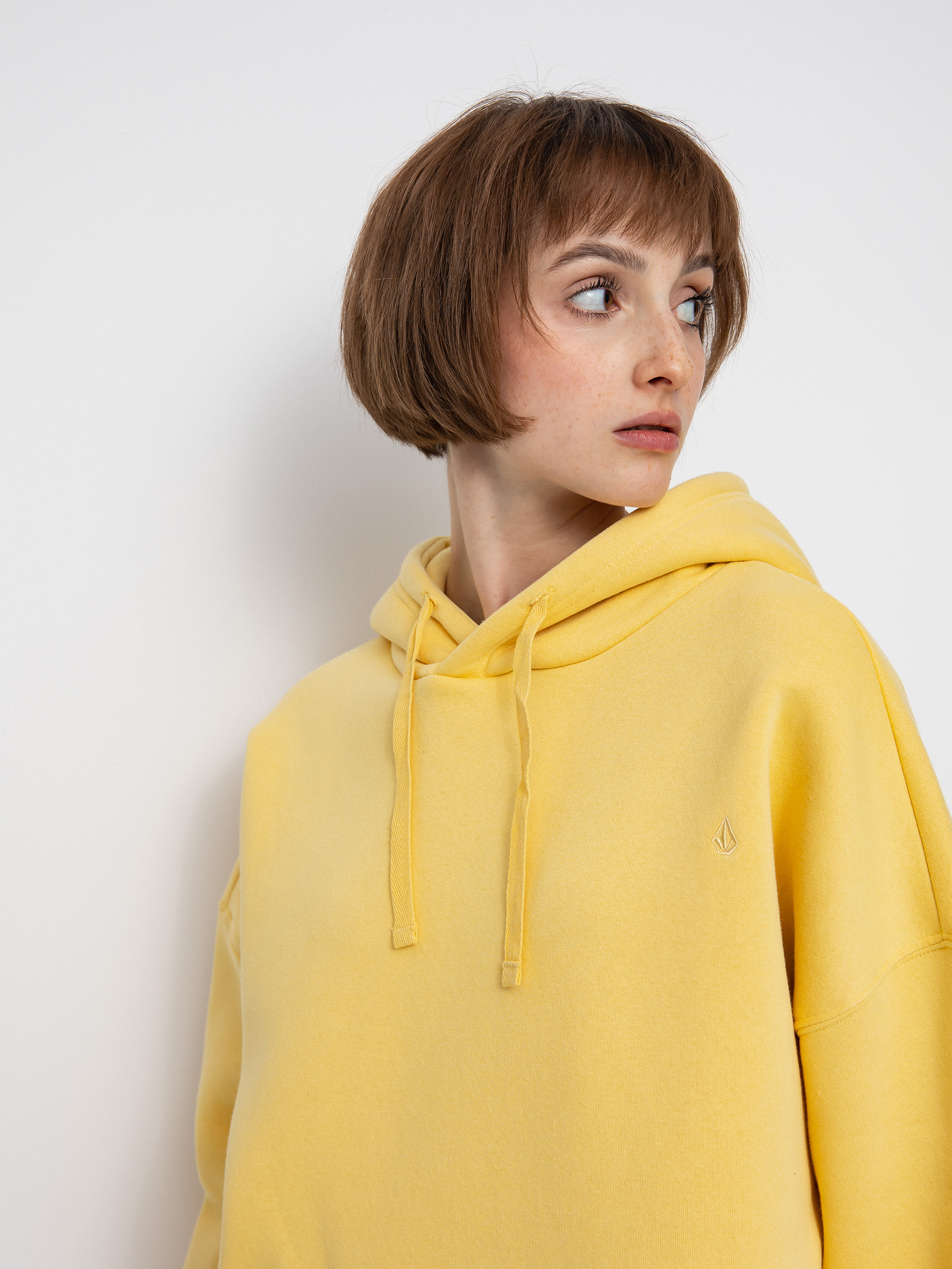 Bluza z kapturem Volcom Stone Heart II HD Wmn (wheat)