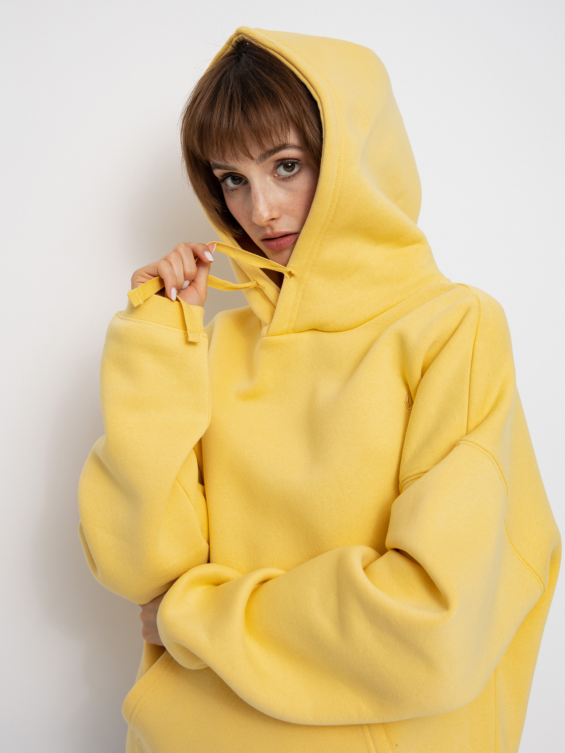 Bluza z kapturem Volcom Stone Heart II HD Wmn (wheat)