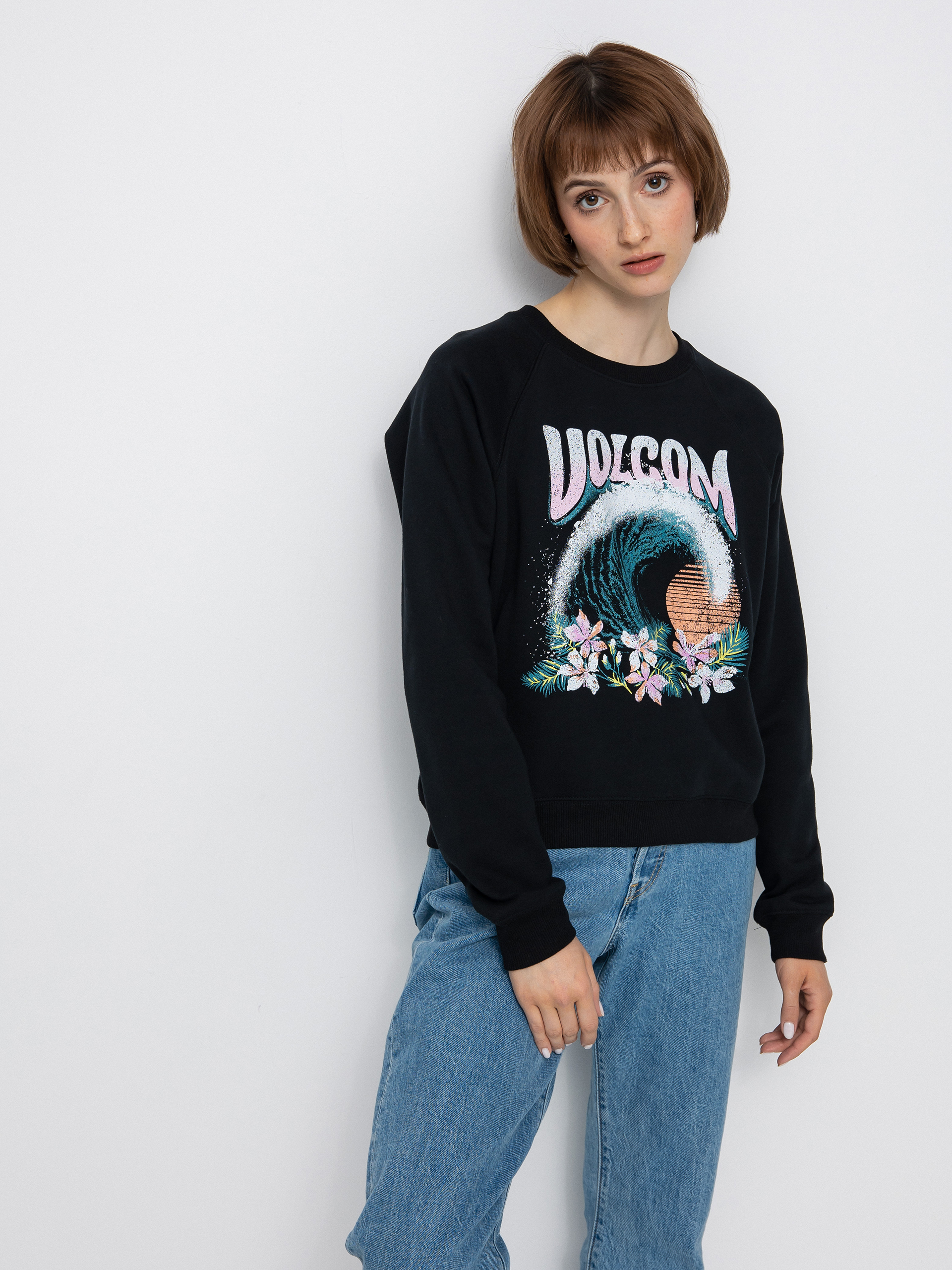 Суитшърт Volcom Truly Stokin Wmn (black)