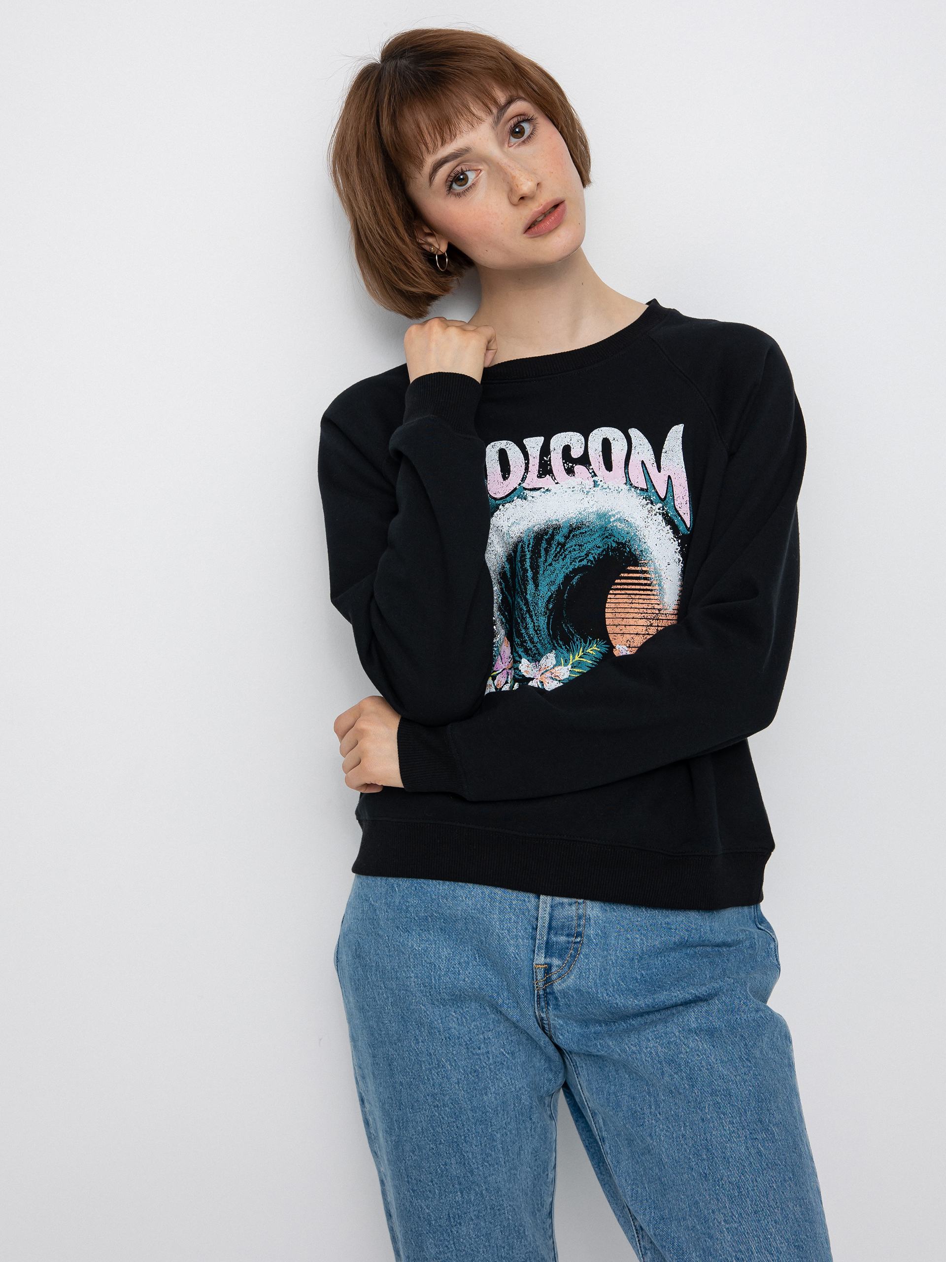 Bluza Volcom Truly Stokin Wmn (black)