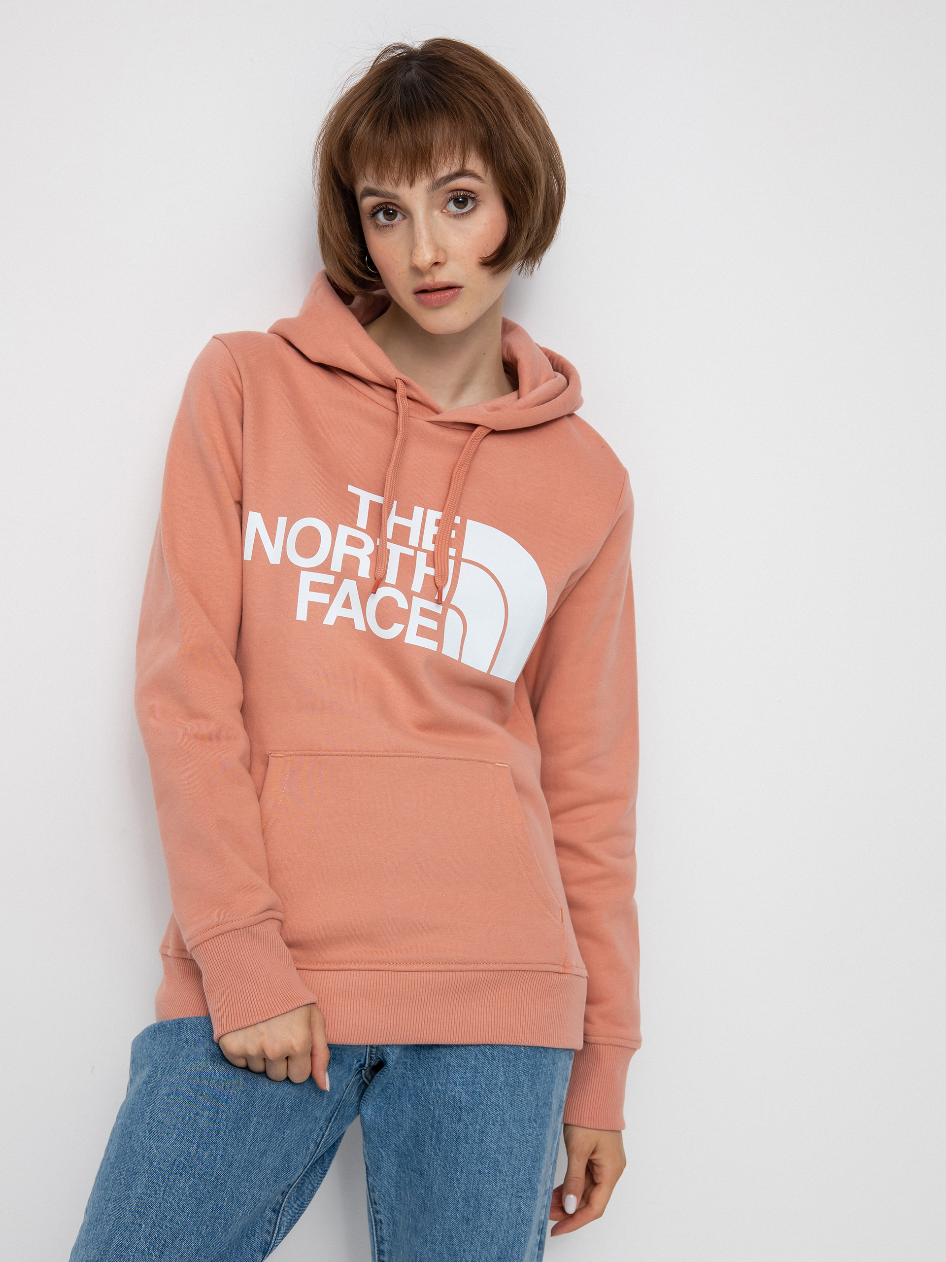 Bluza z kapturem The North Face Standard HD Wmn (rose dawn)