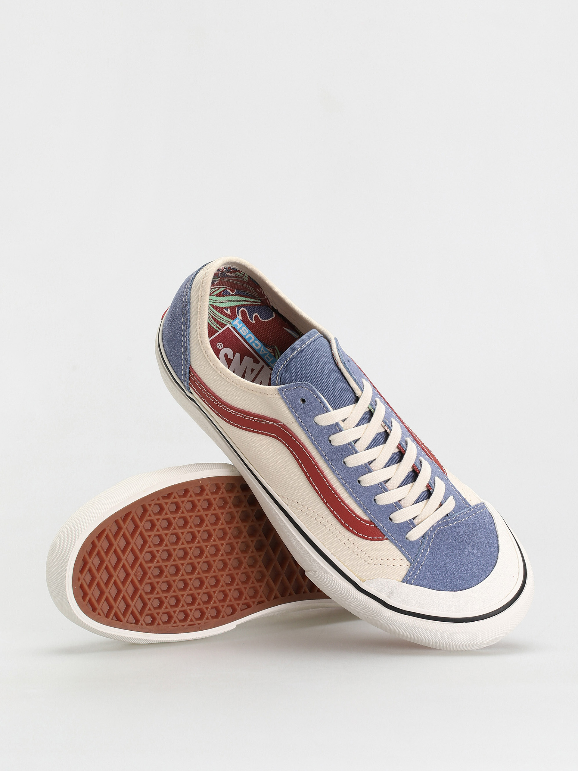 Buty Vans Style 36 Decon Sf (hawaiian jungle/moonlight blue/marshmallow)
