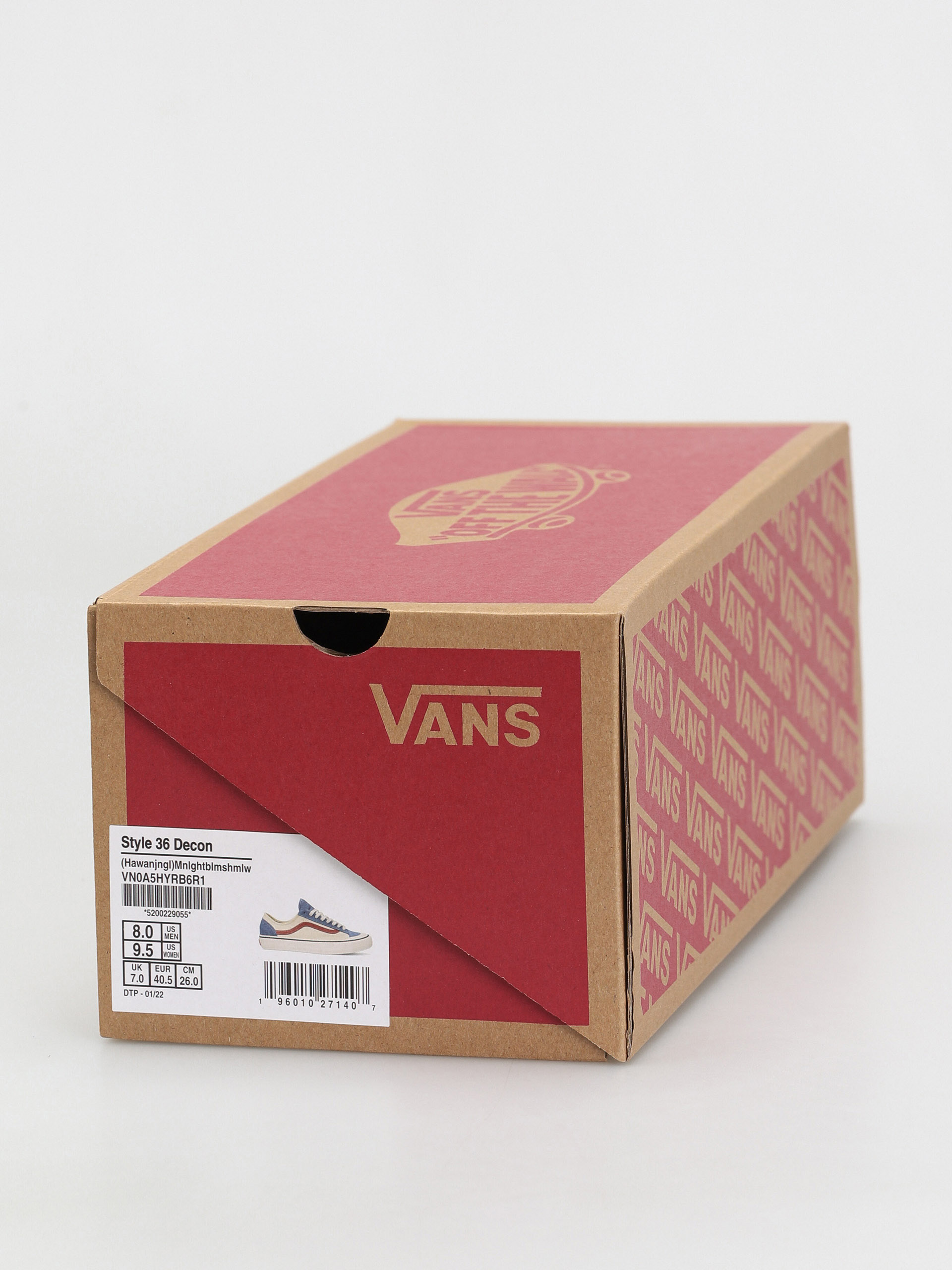 Buty Vans Style 36 Decon Sf (hawaiian jungle/moonlight blue/marshmallow)