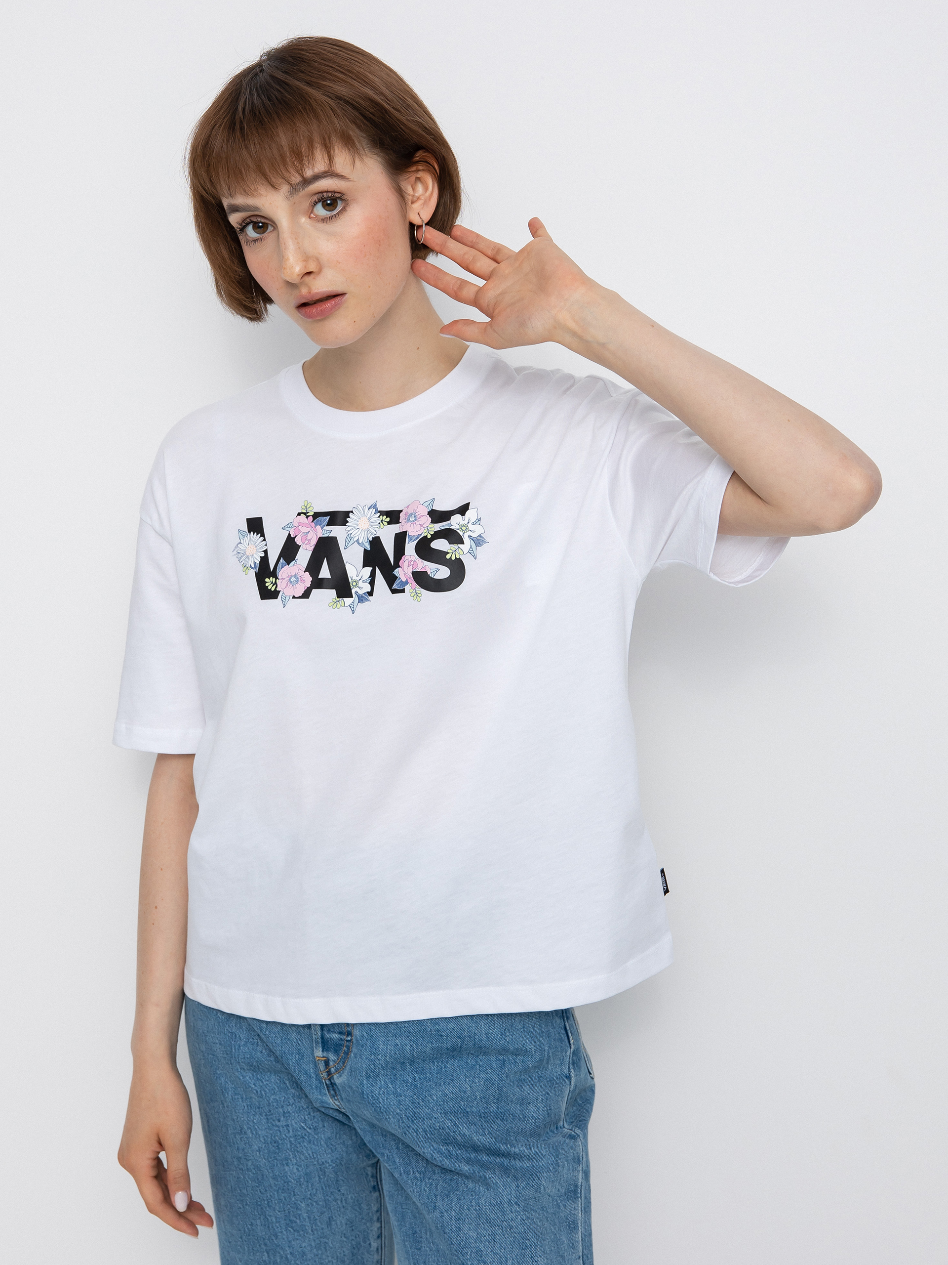 T-shirt Vans Flow Rina Wmn (white)