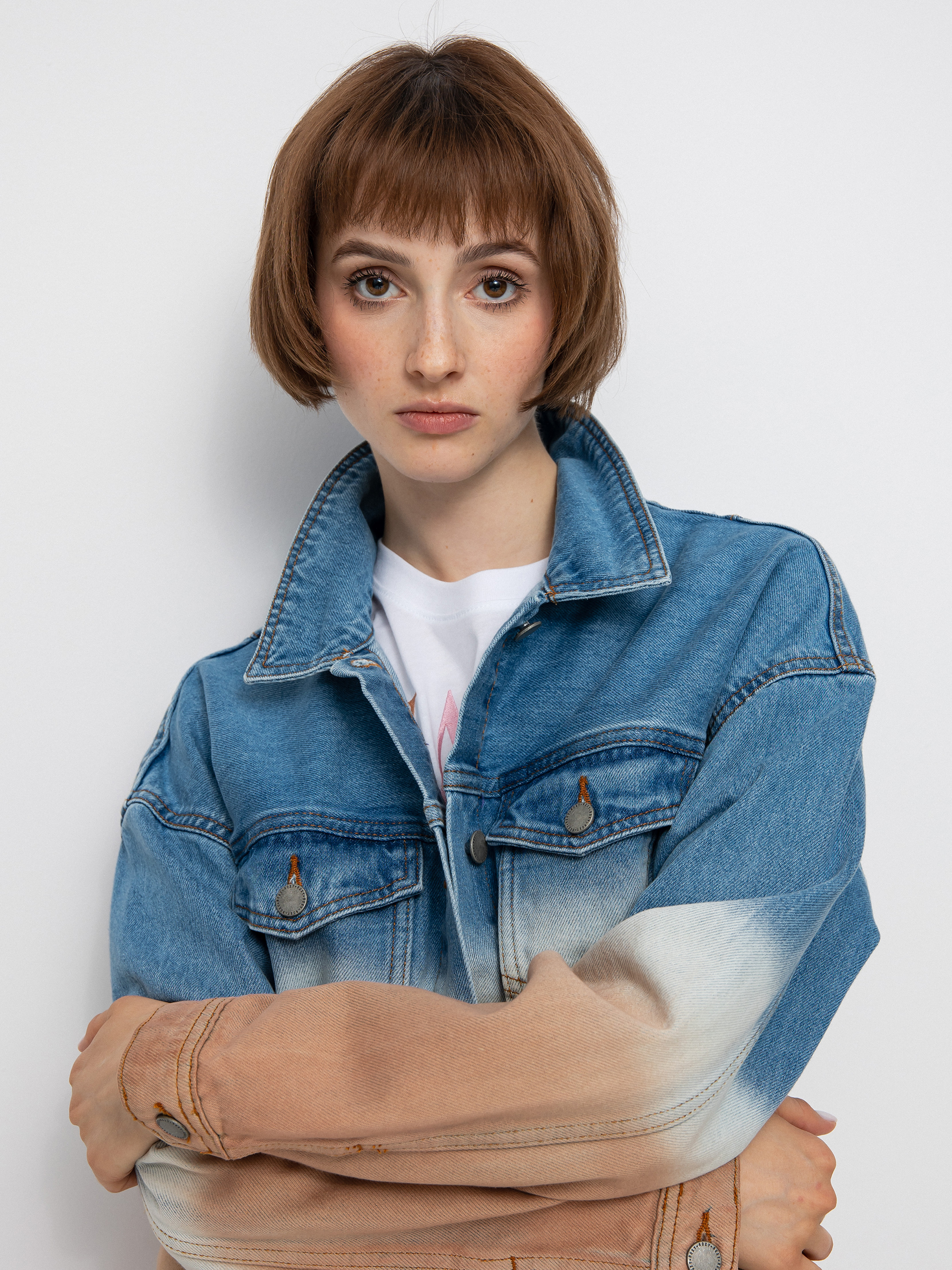 Kurtka Roxy Sun Dipped Wmn (cool blue toast denim degreade)