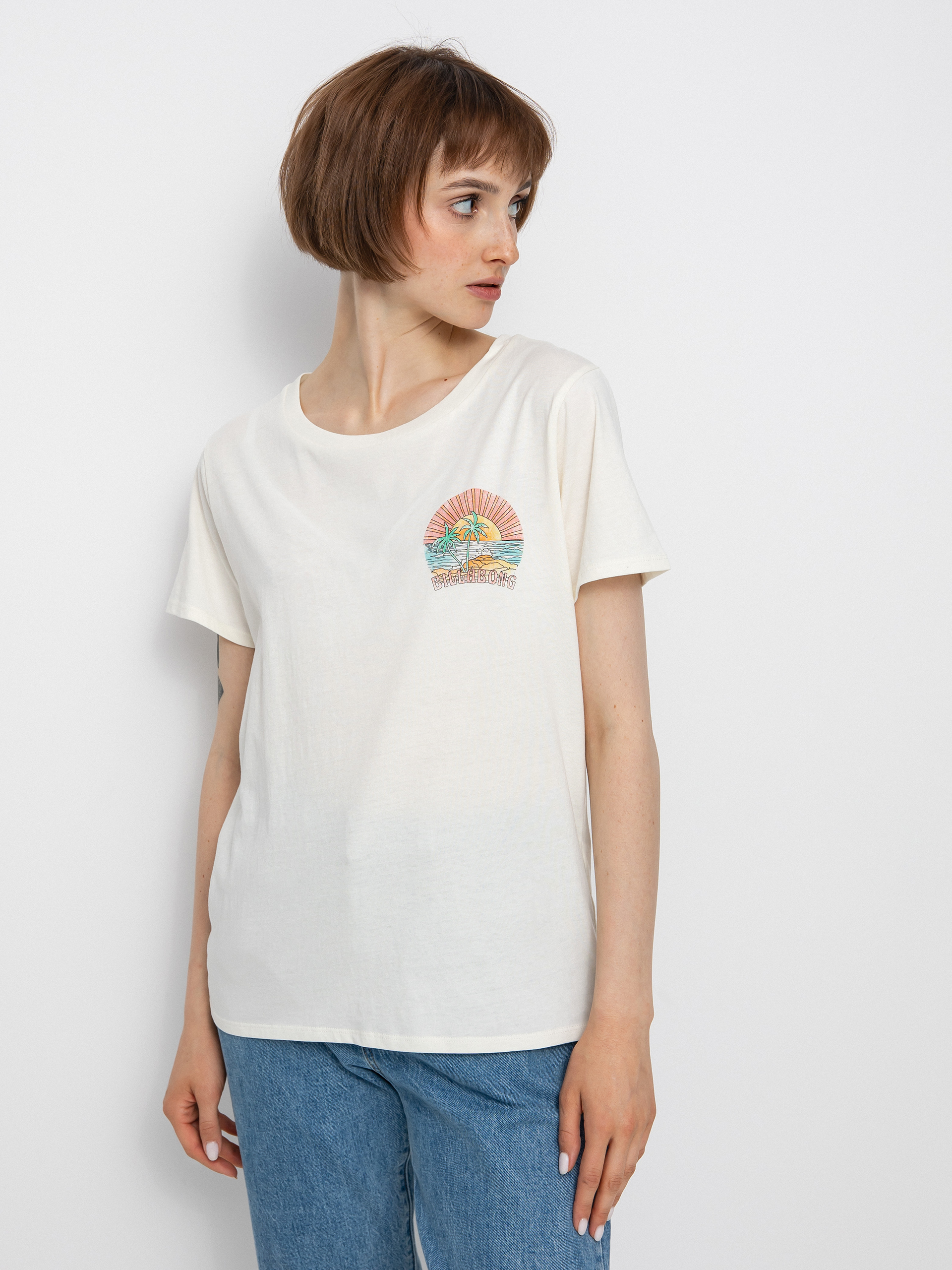 T-shirt Billabong Island Life Wmn (salt crystal)