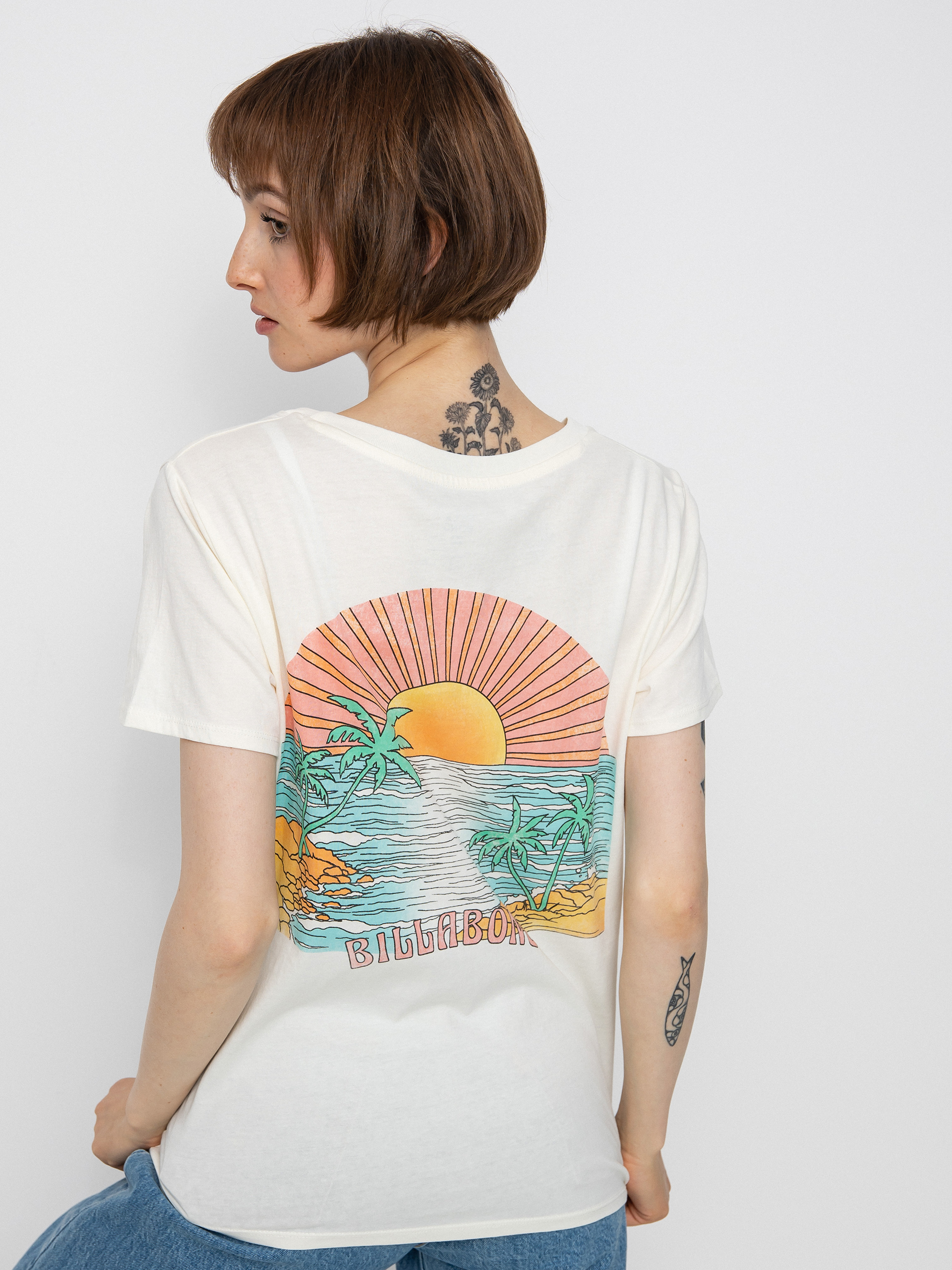 T-shirt Billabong Island Life Wmn (salt crystal)