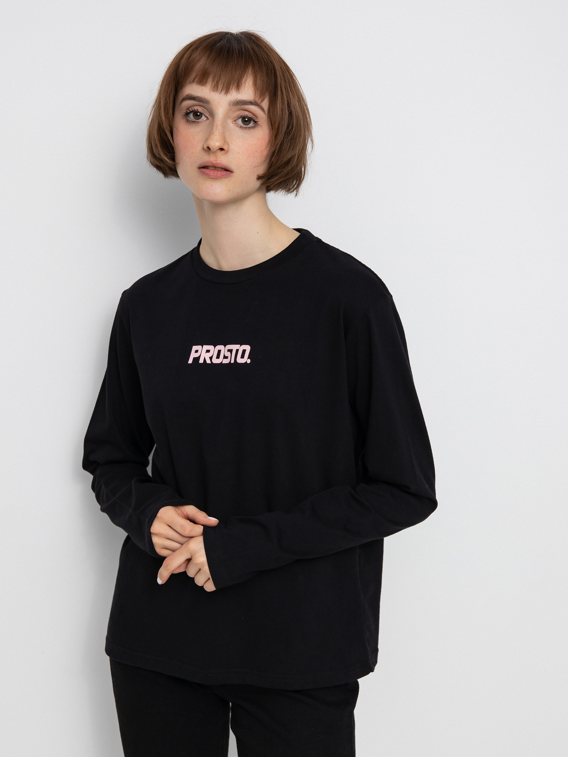 Longsleeve Prosto Stem Wmn (black)