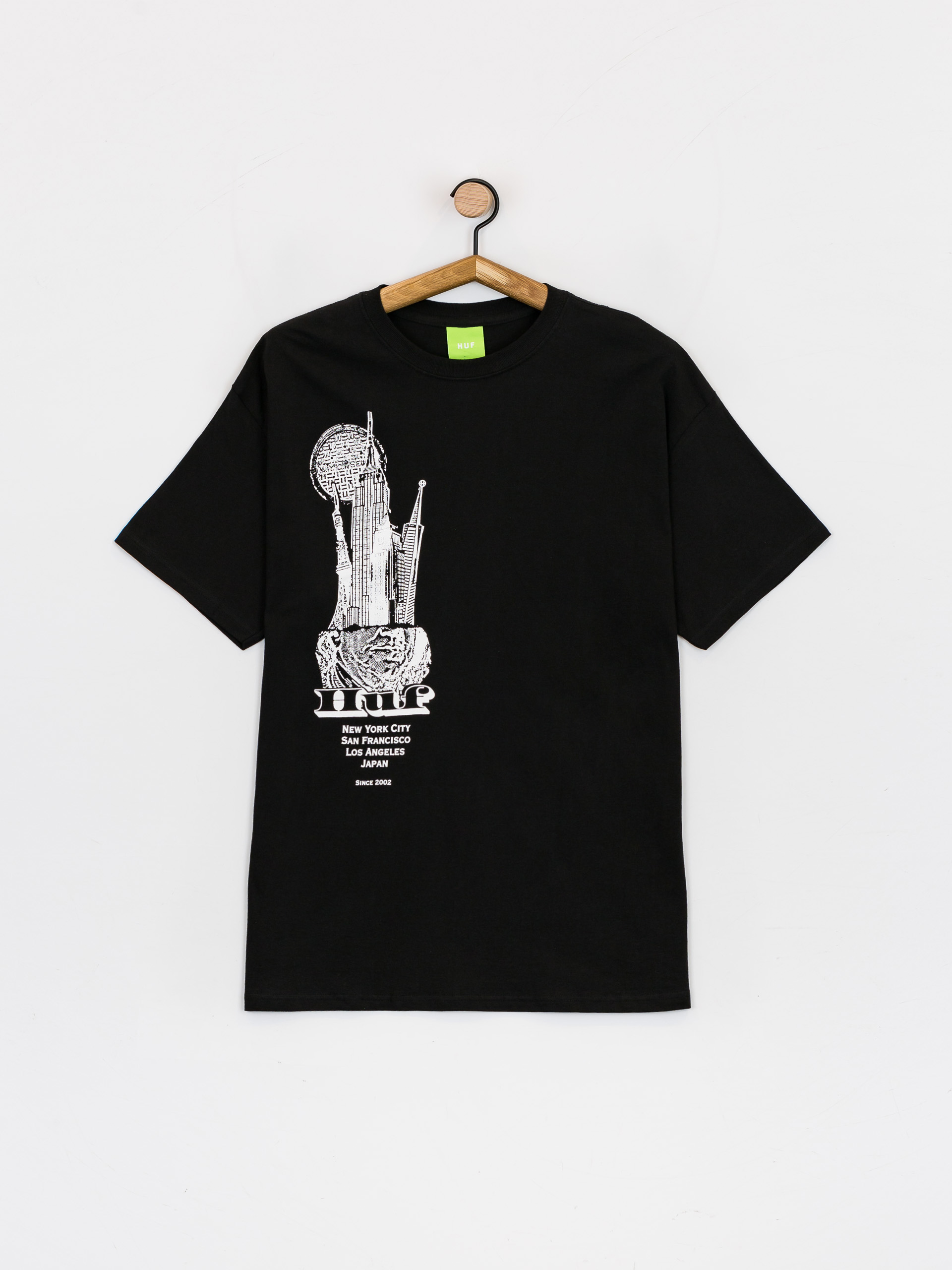 T-shirt HUF Skyscrapers (black)
