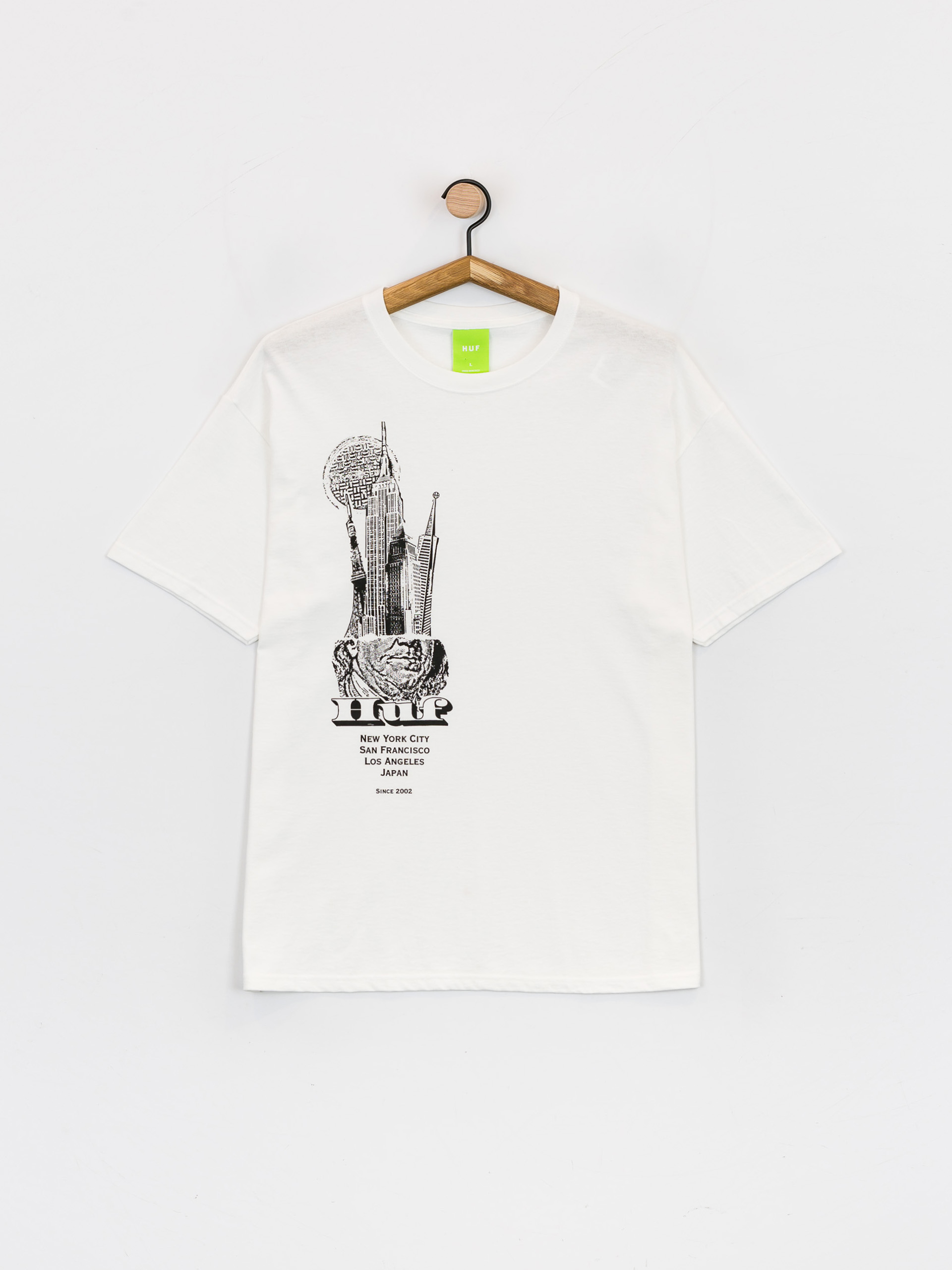 T-shirt HUF Skyscrapers (white)