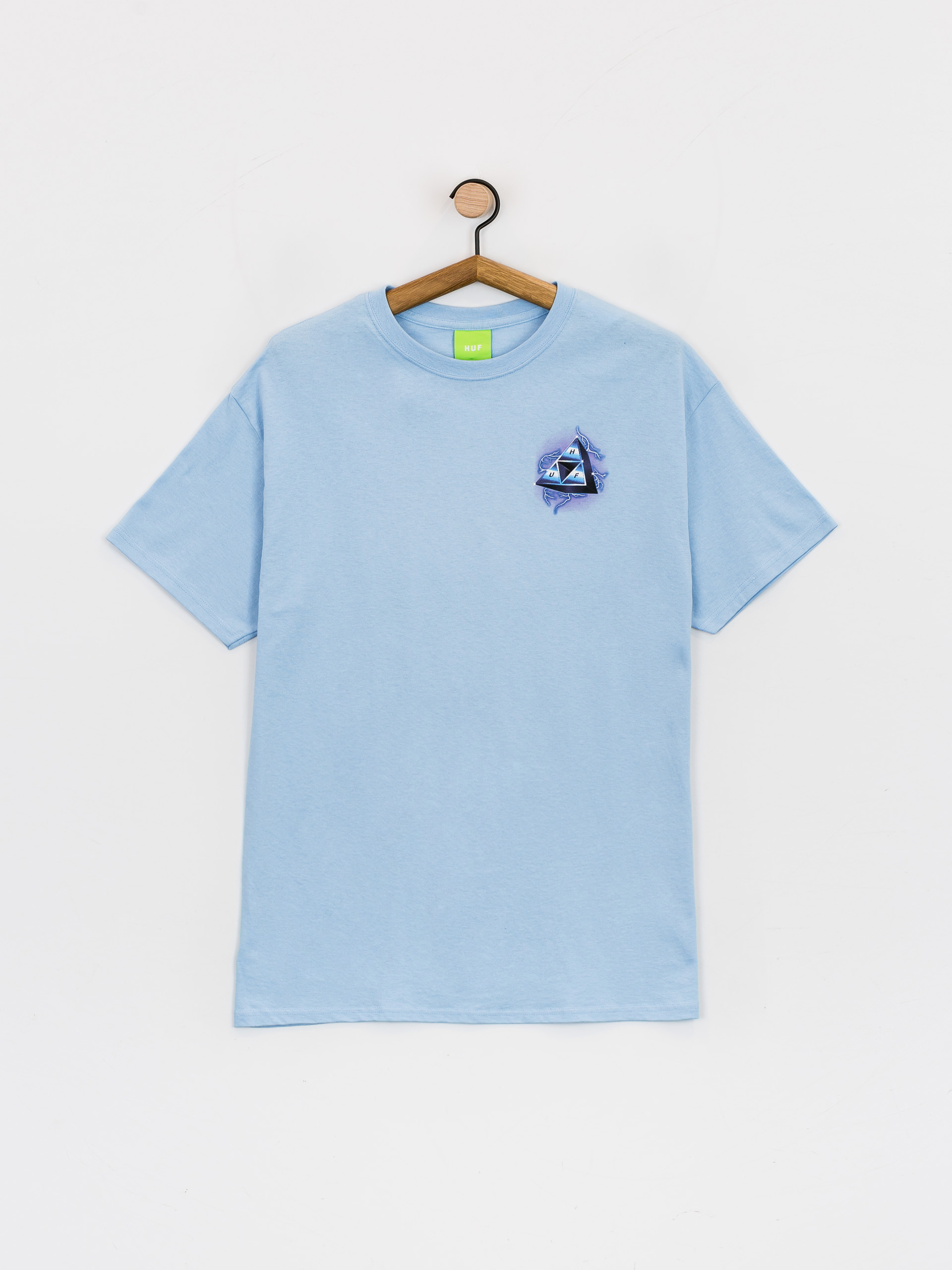 T-shirt HUF Storm Triple Triangle (light blue)