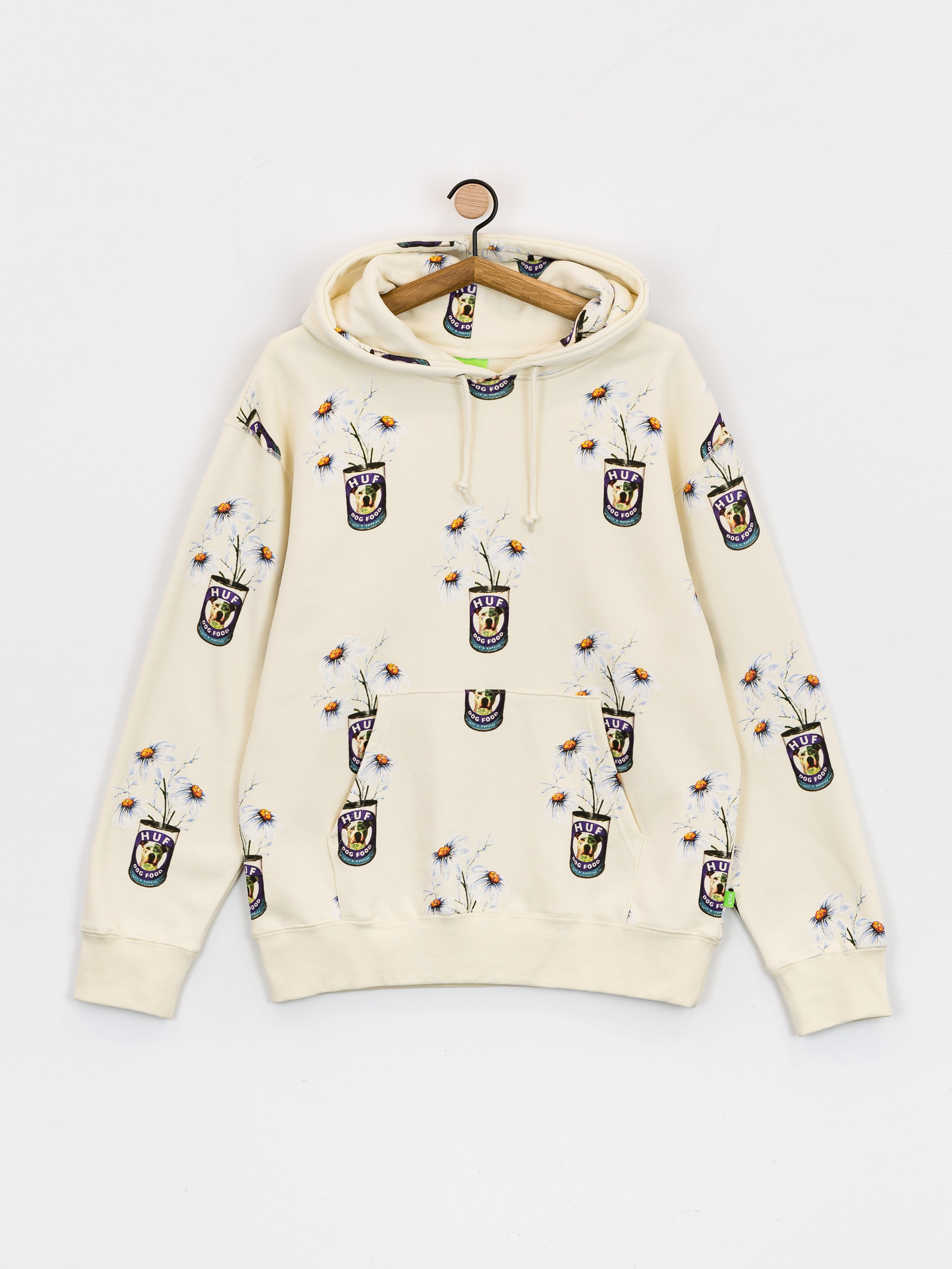 Bluza z kapturem HUF Canned HD (off white)