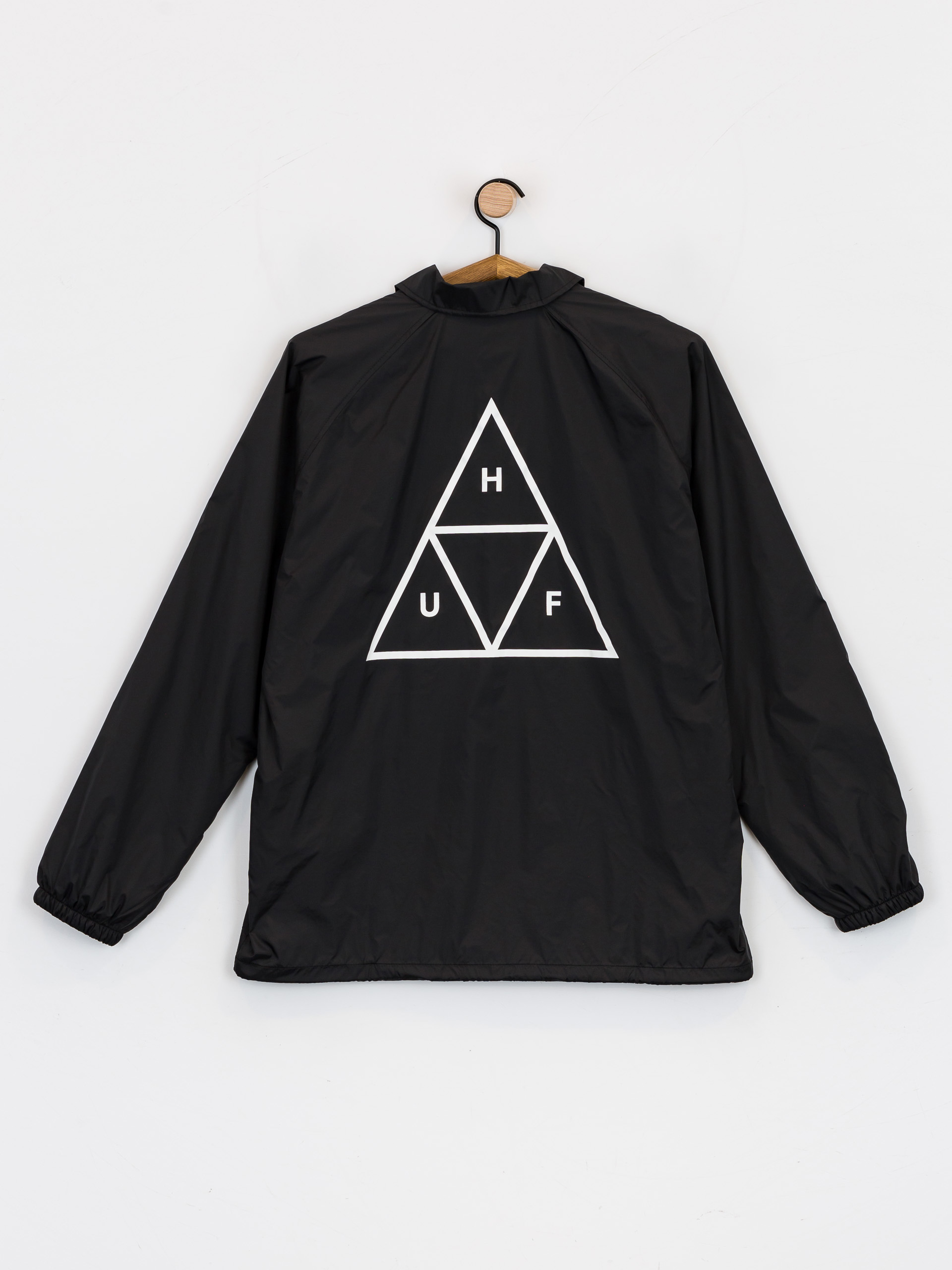 Kurtka HUF Essentials Triple Triangle Coaches (black)