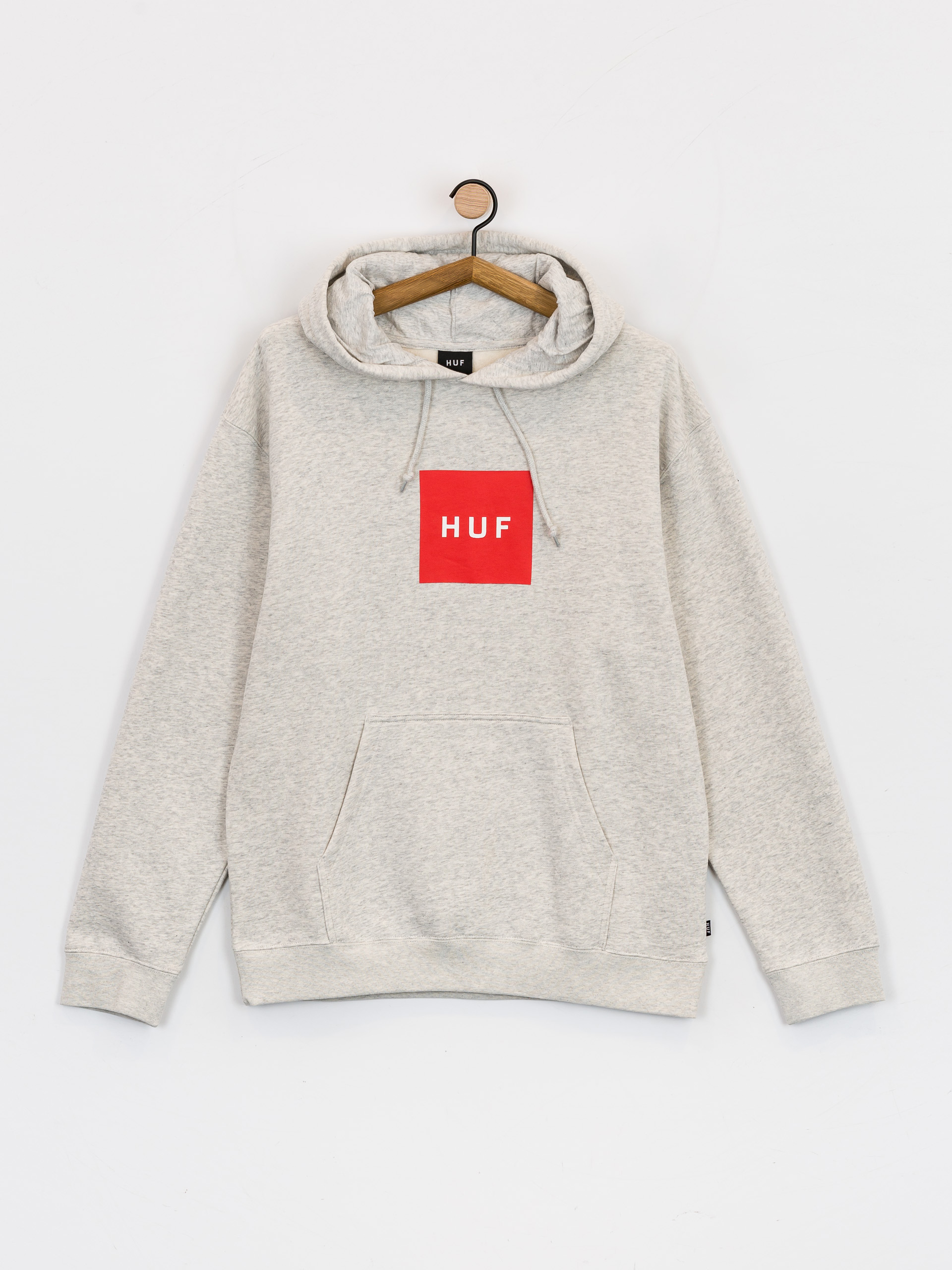 Bluza z kapturem HUF Essentials Box Logo HD (athletic heather)
