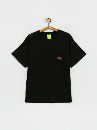 T-shirt HUF Haze Script Pocket (black)