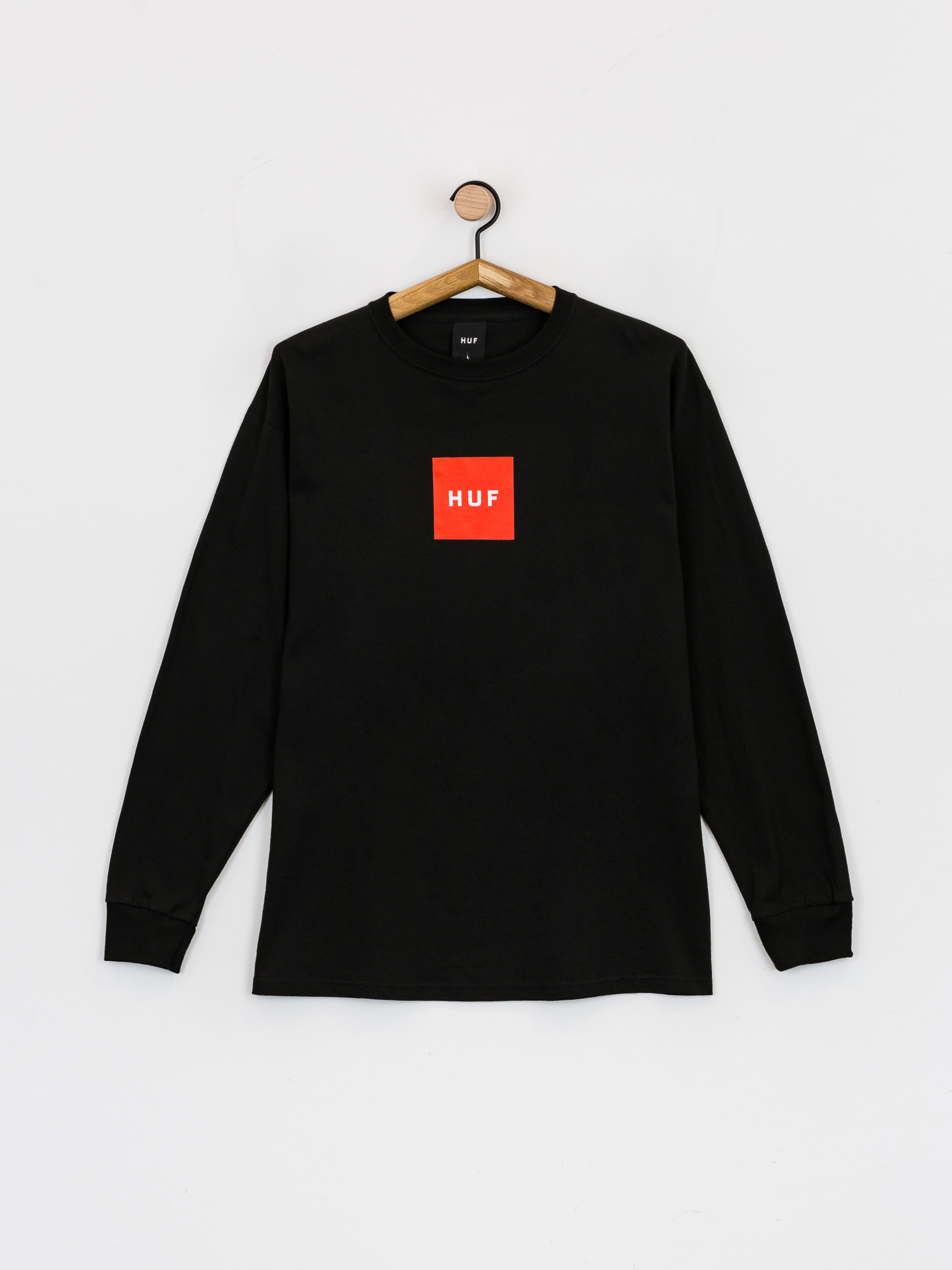 Longsleeve HUF Essentials Box Logo (black)