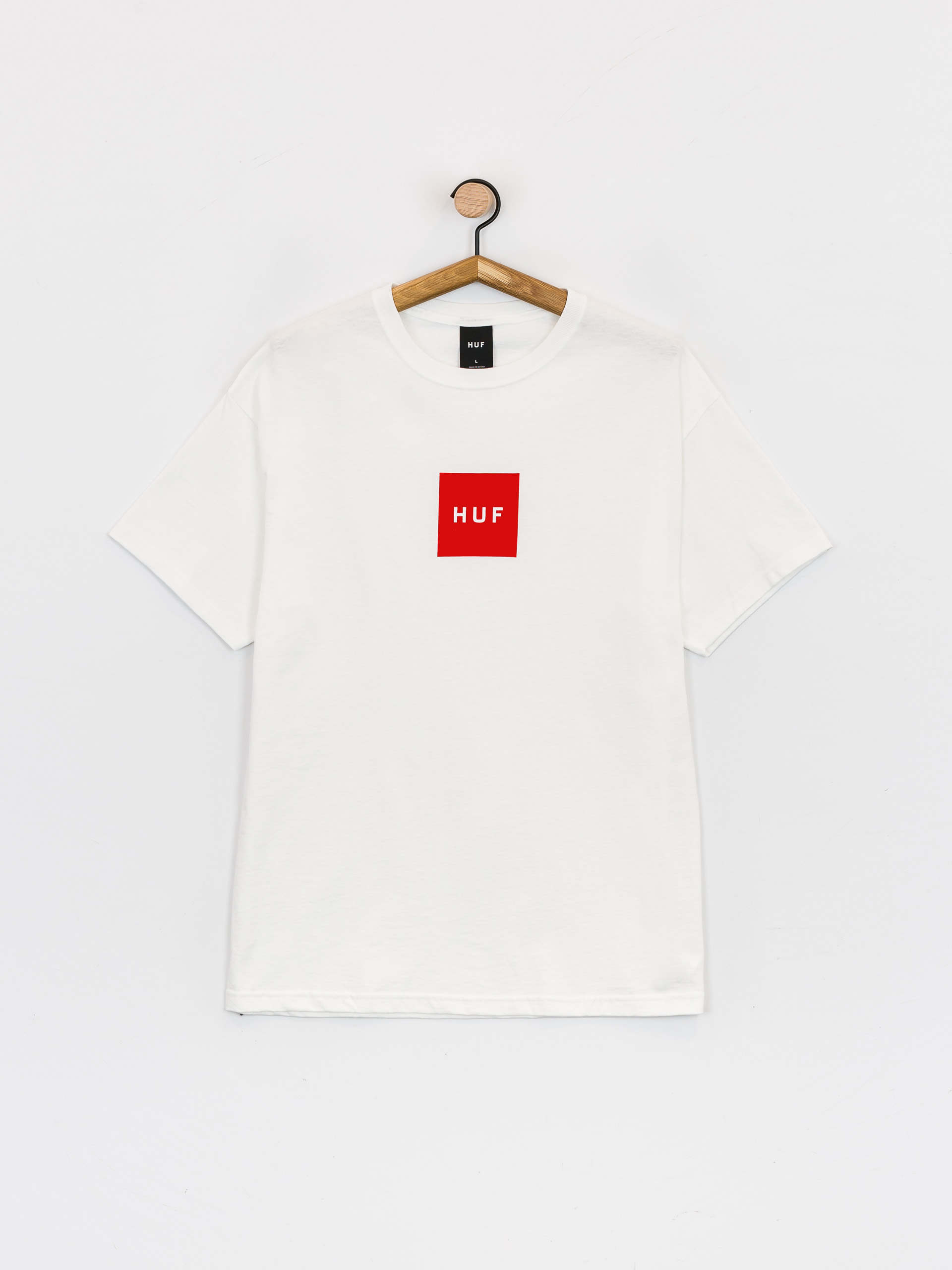 T-shirt HUF Essentials Box Logo (white)