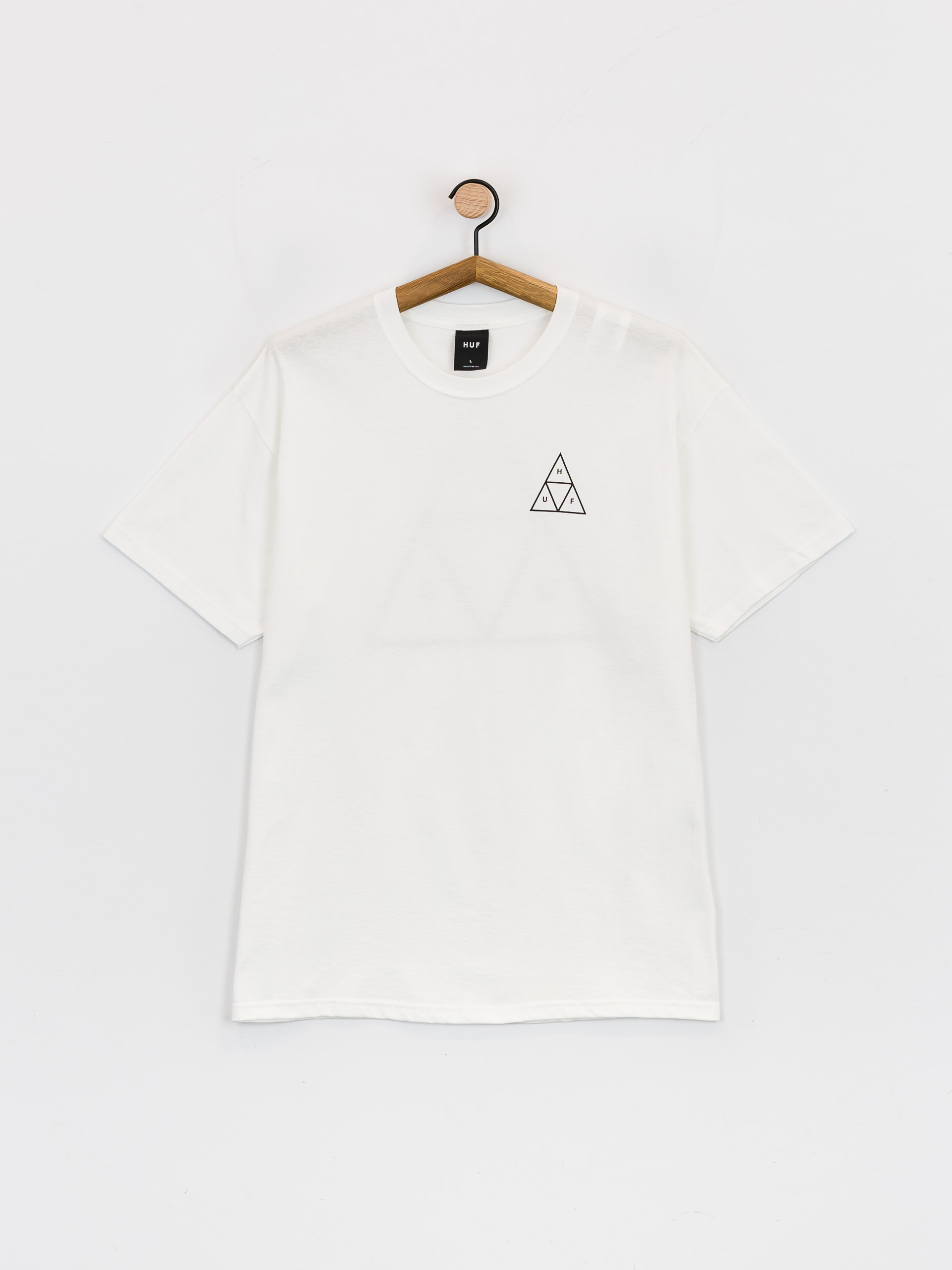 T-shirt HUF Essentials Triple Triangle (white)