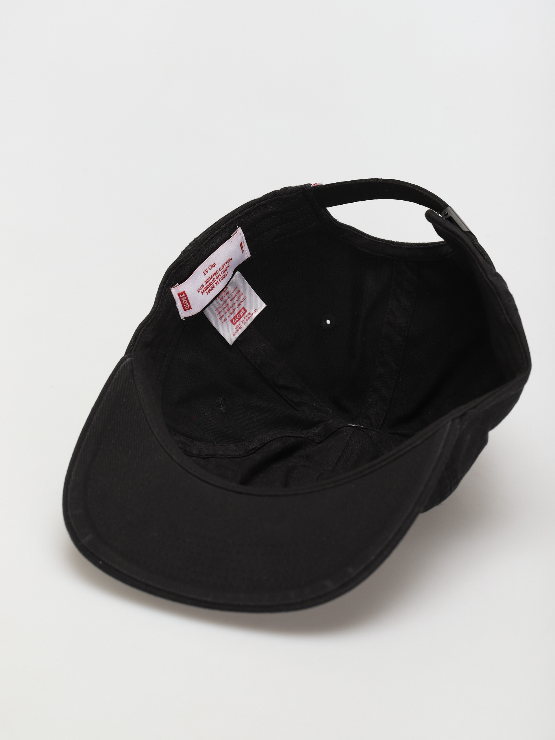 Czapka z daszkiem Globe Lv (washed black)