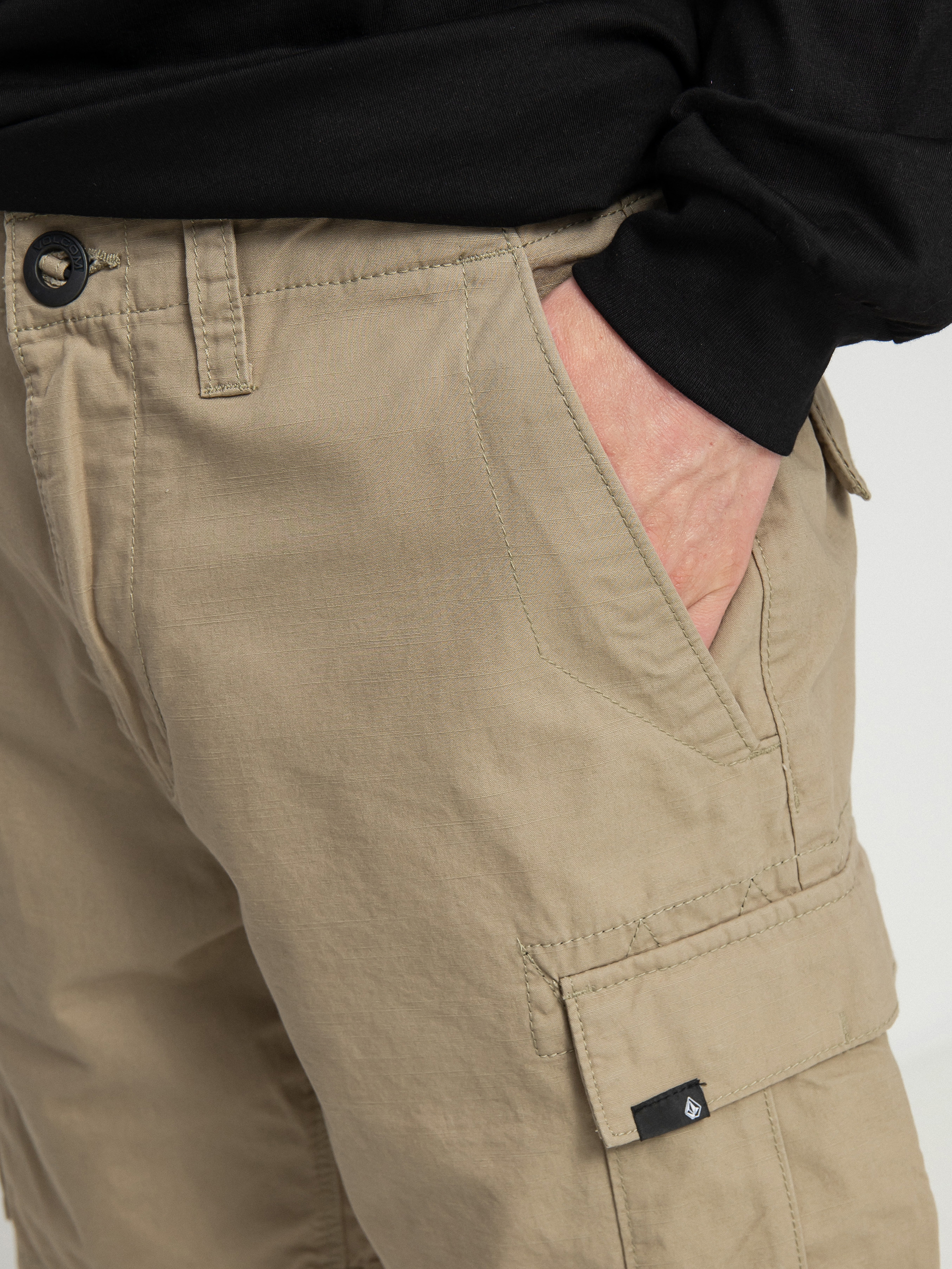 Szorty Volcom March Cargo (khaki)