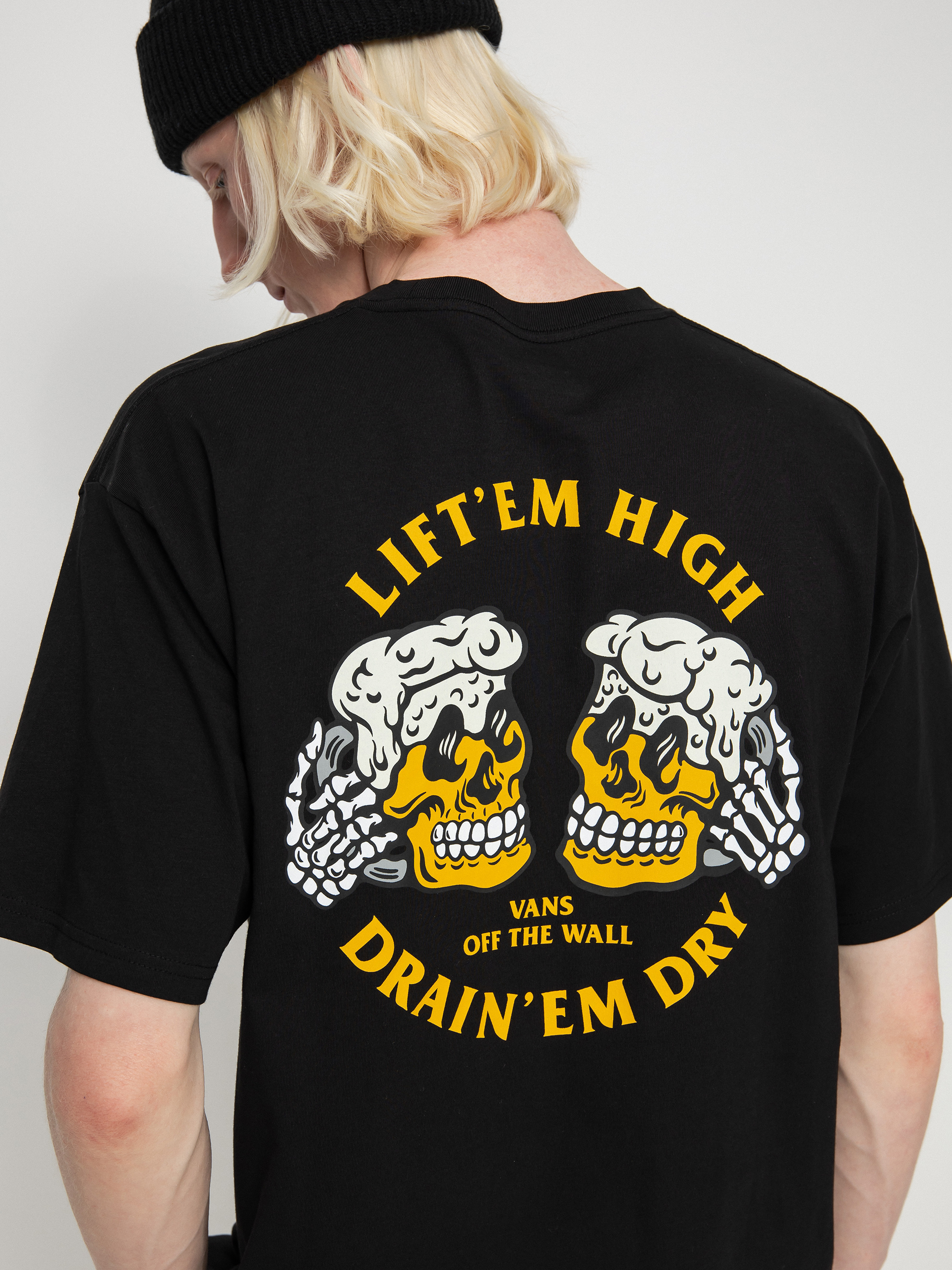 T-shirt Vans Drain Em Dry (black)