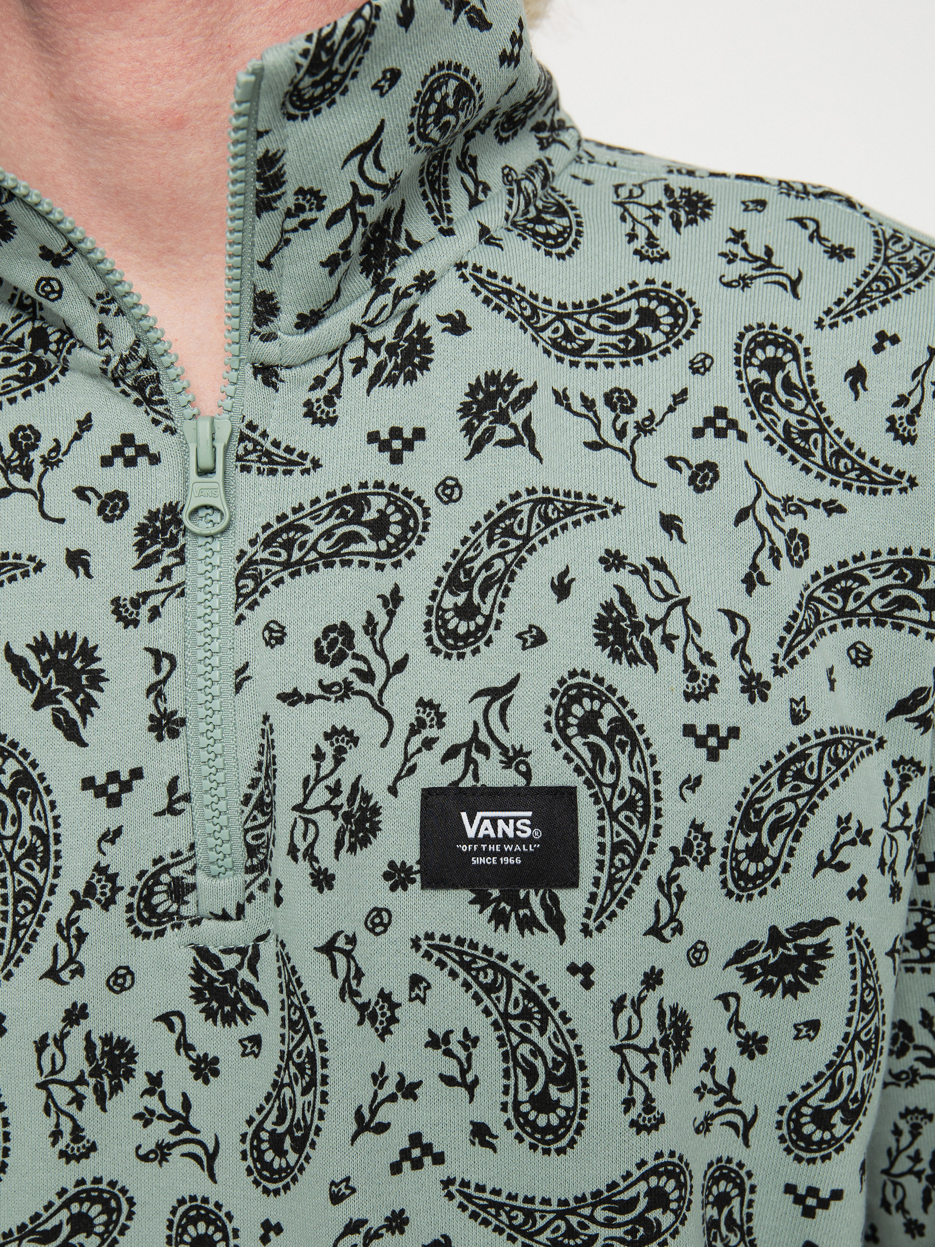 Bluza Vans Paisley Bandana (green milieu)