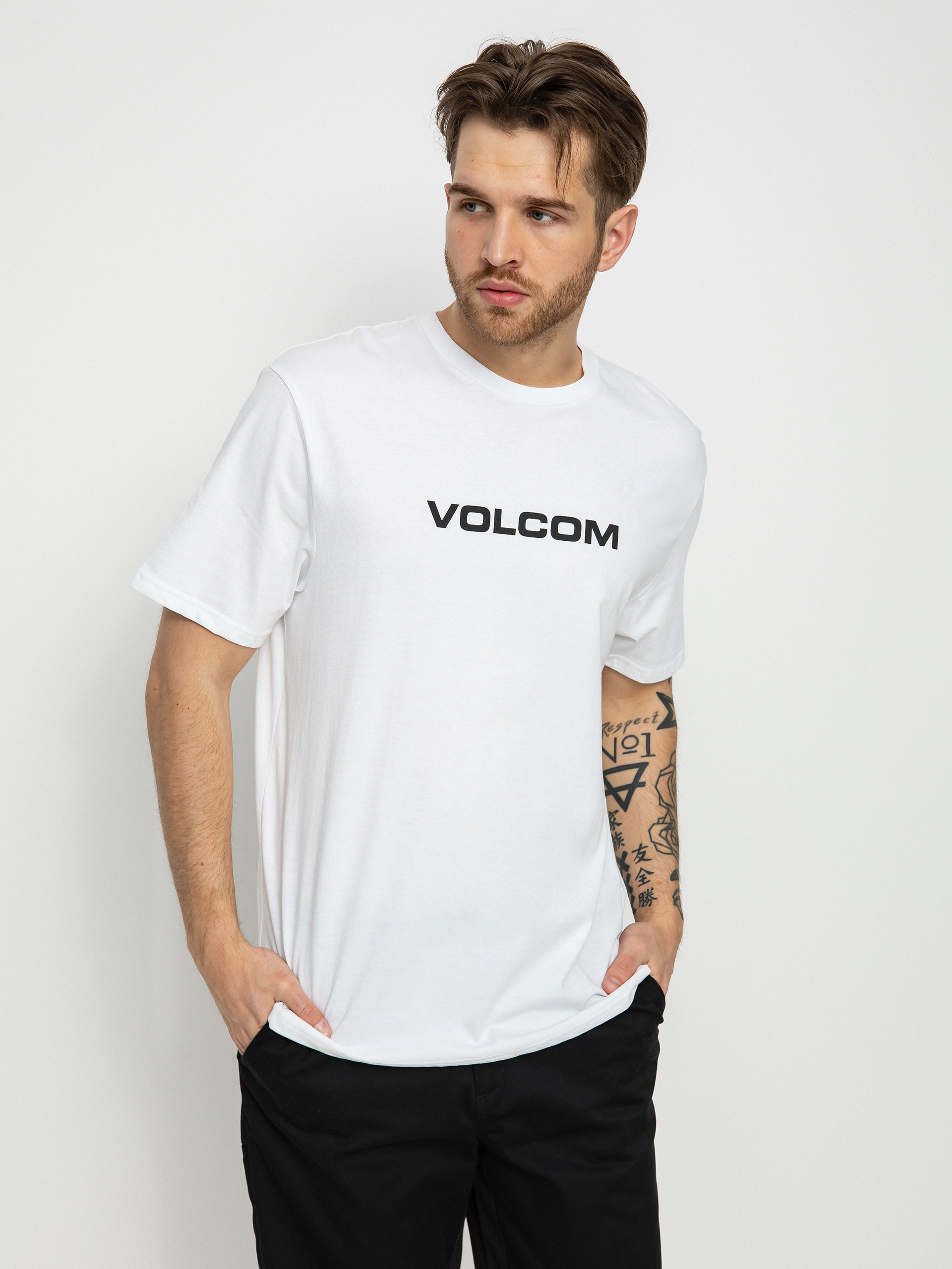 T-shirt Volcom Euro Bsc (white)