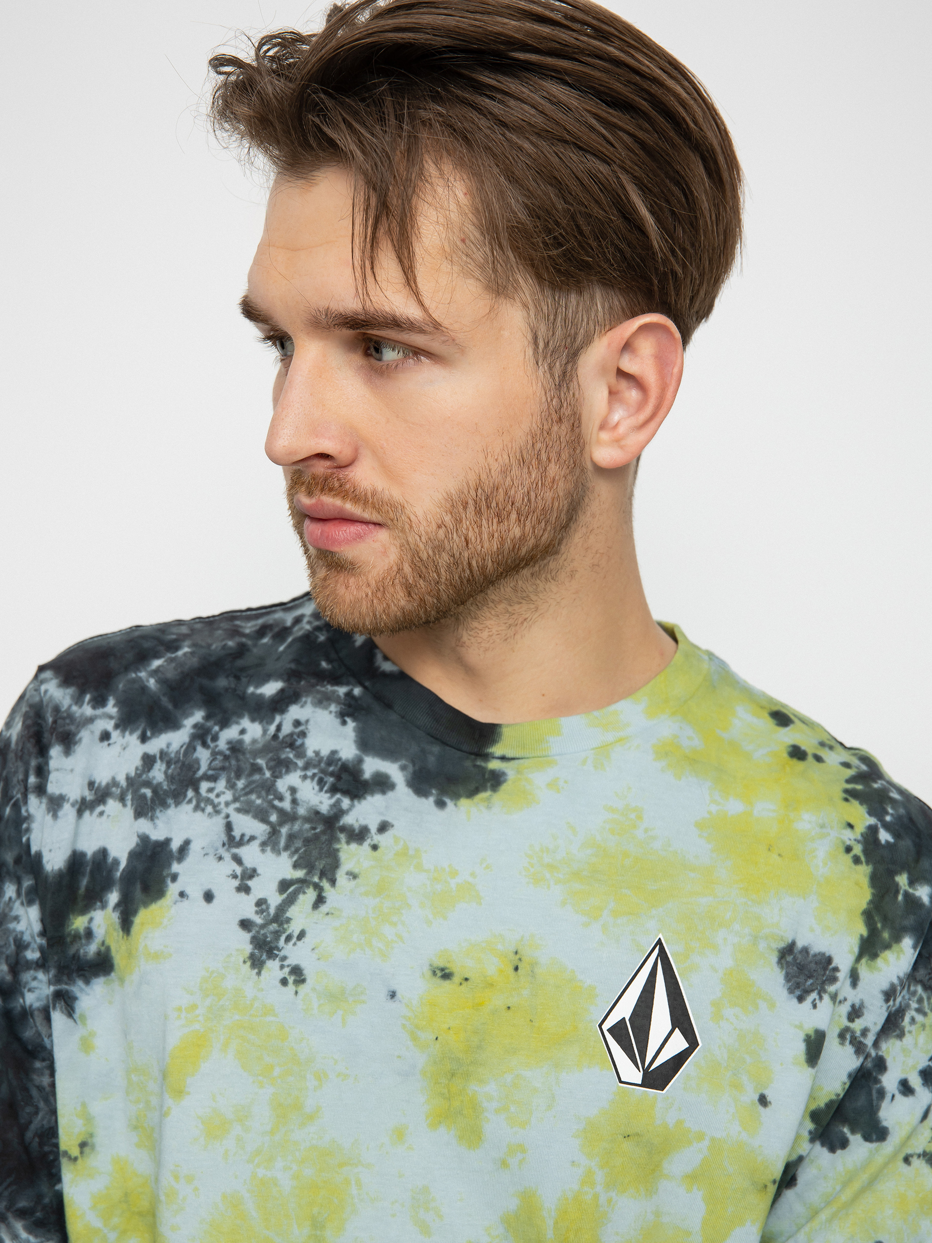 Longsleeve Volcom Iconic Dye (lime tie dye)