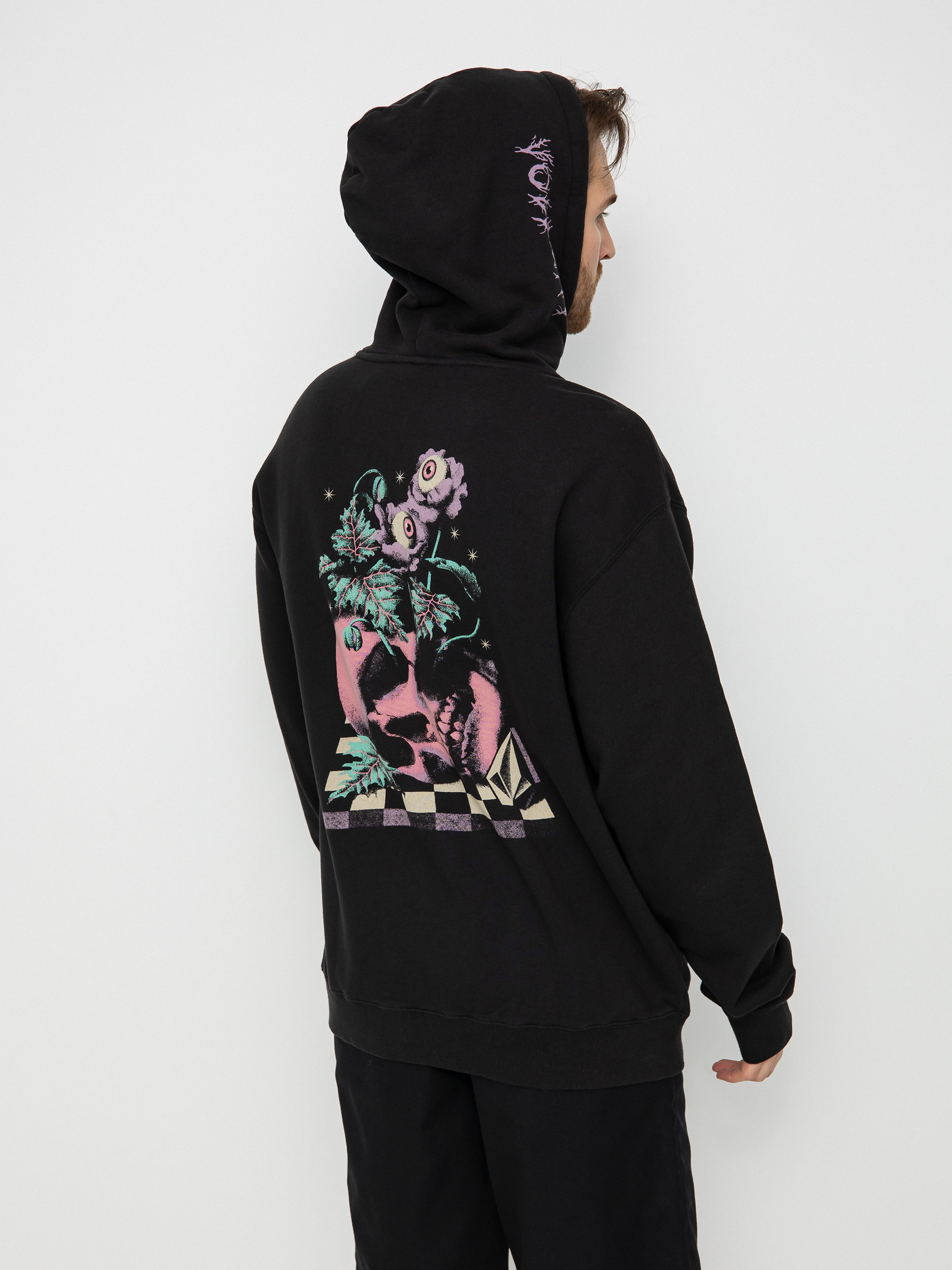 Bluza z kapturem Volcom Max Loeffler HD (black)