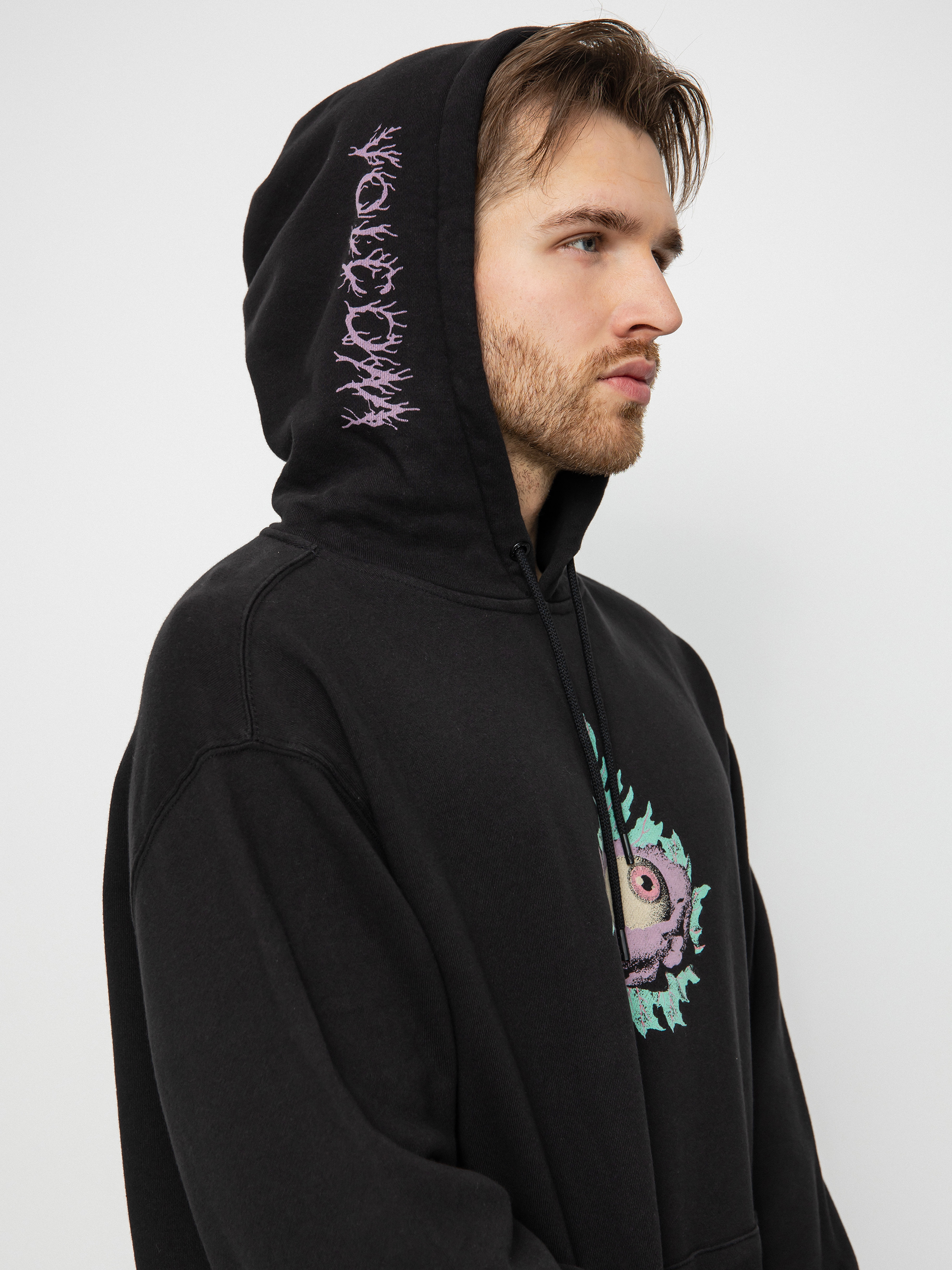 Bluza z kapturem Volcom Max Loeffler HD (black)