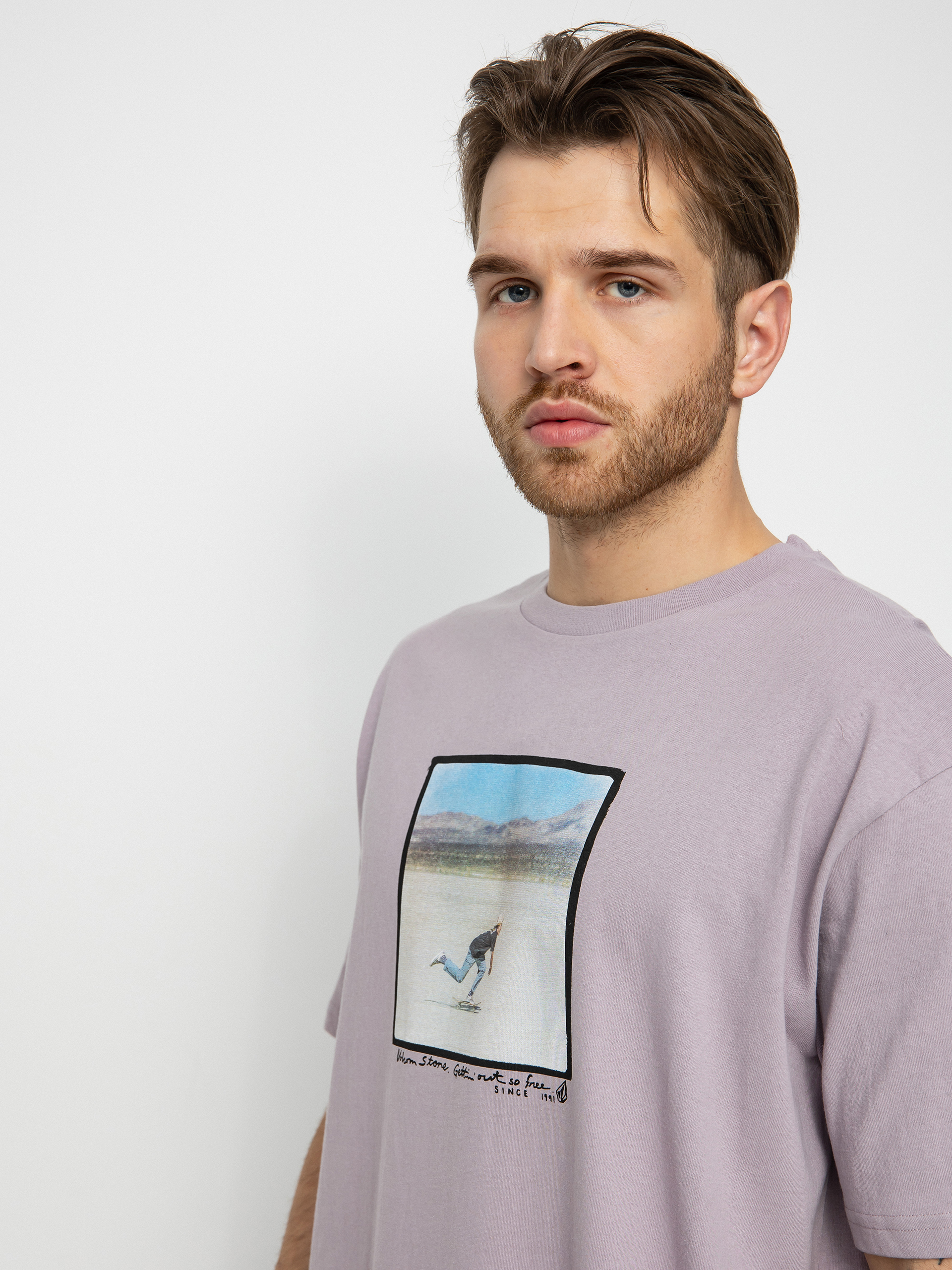 T-shirt Volcom Freeride Lse (nirvana)