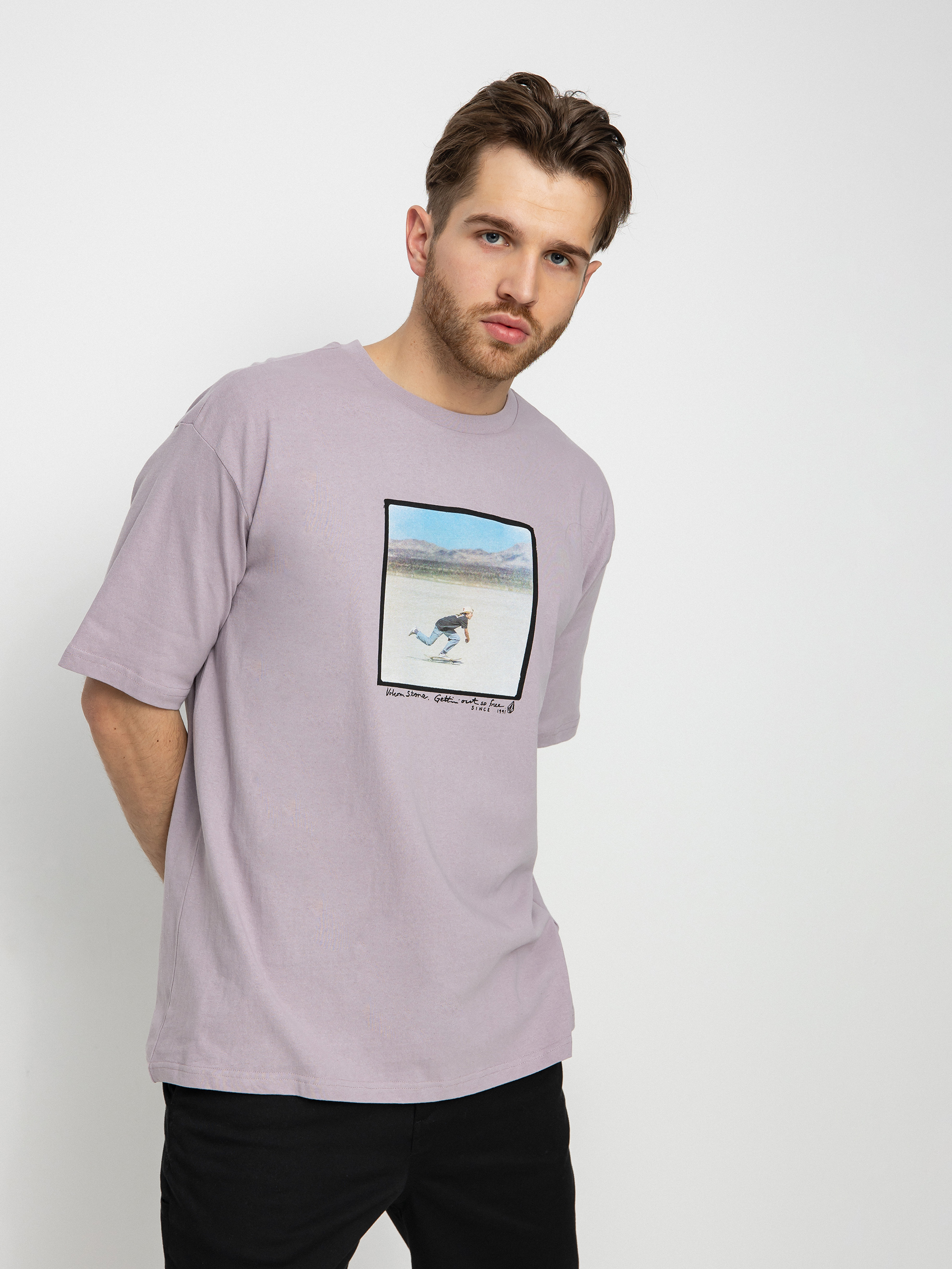 T-shirt Volcom Freeride Lse (nirvana)